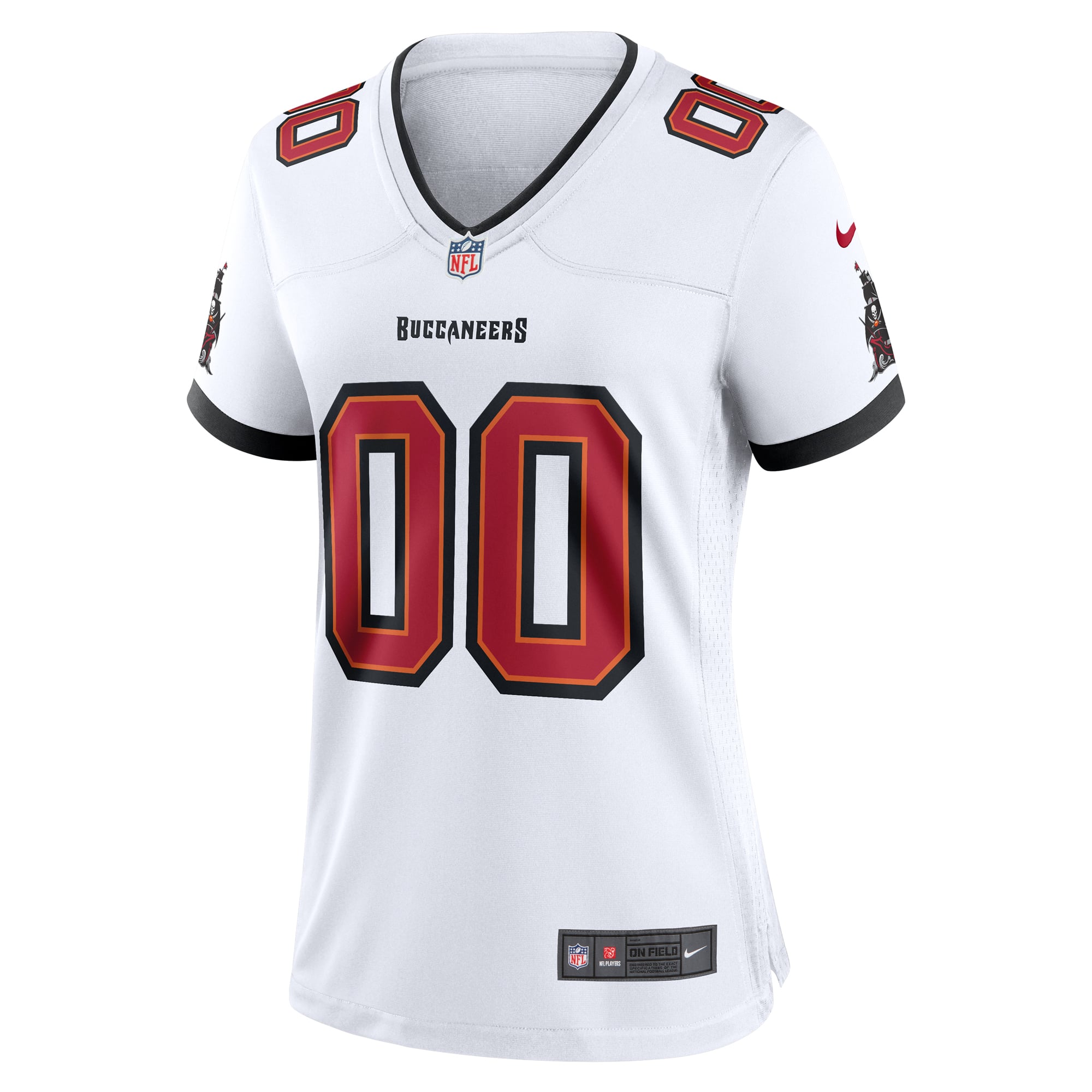 Tampa Bay Buccaneers Women's Custom Game Jersey - White - Image 3