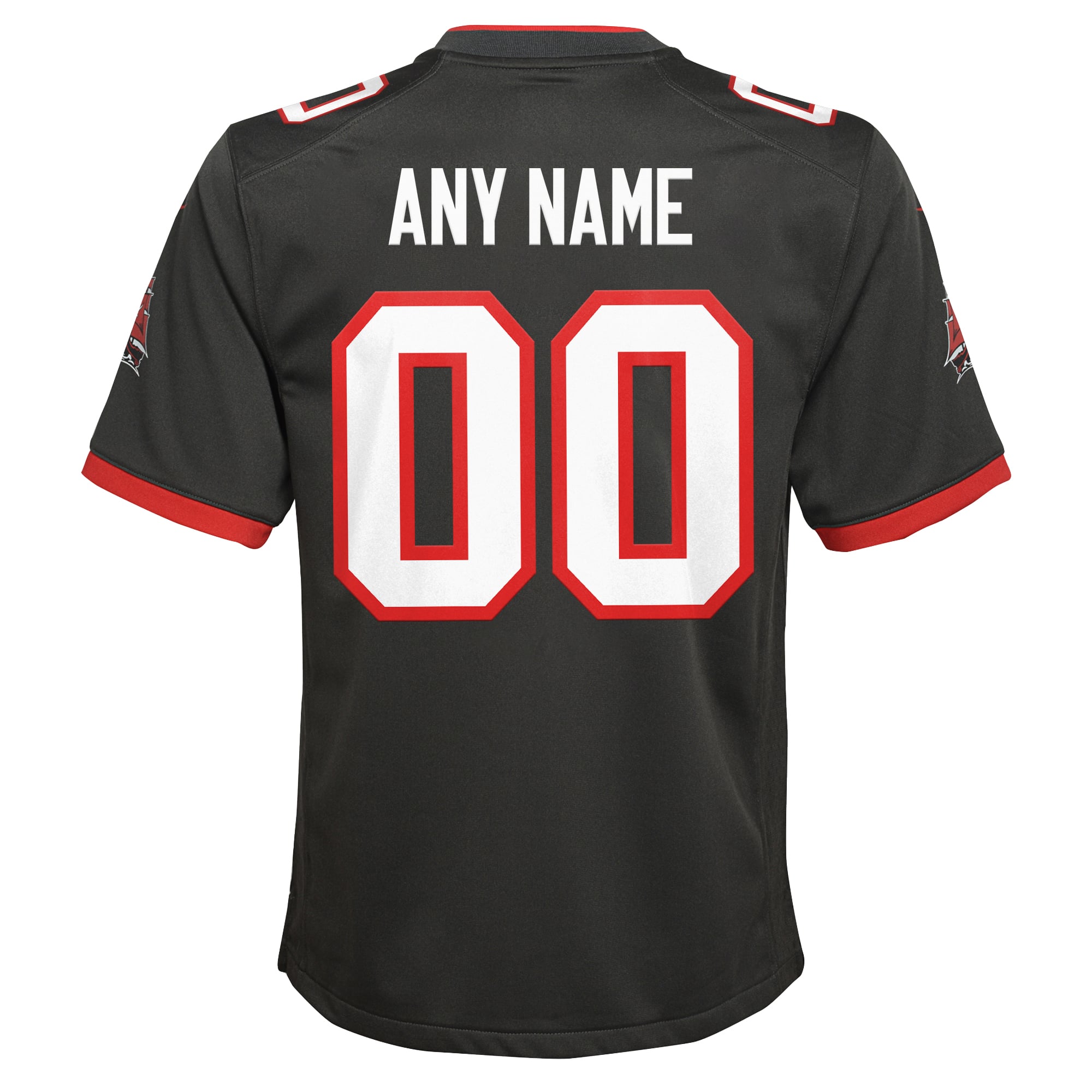 Tampa Bay Buccaneers Youth Custom Game Jersey - Pewter - Image 4