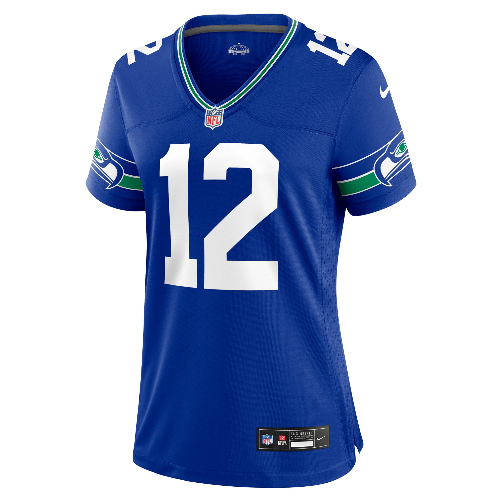 12s Seattle Seahawks Women's Player Jersey - Royal - Image 3