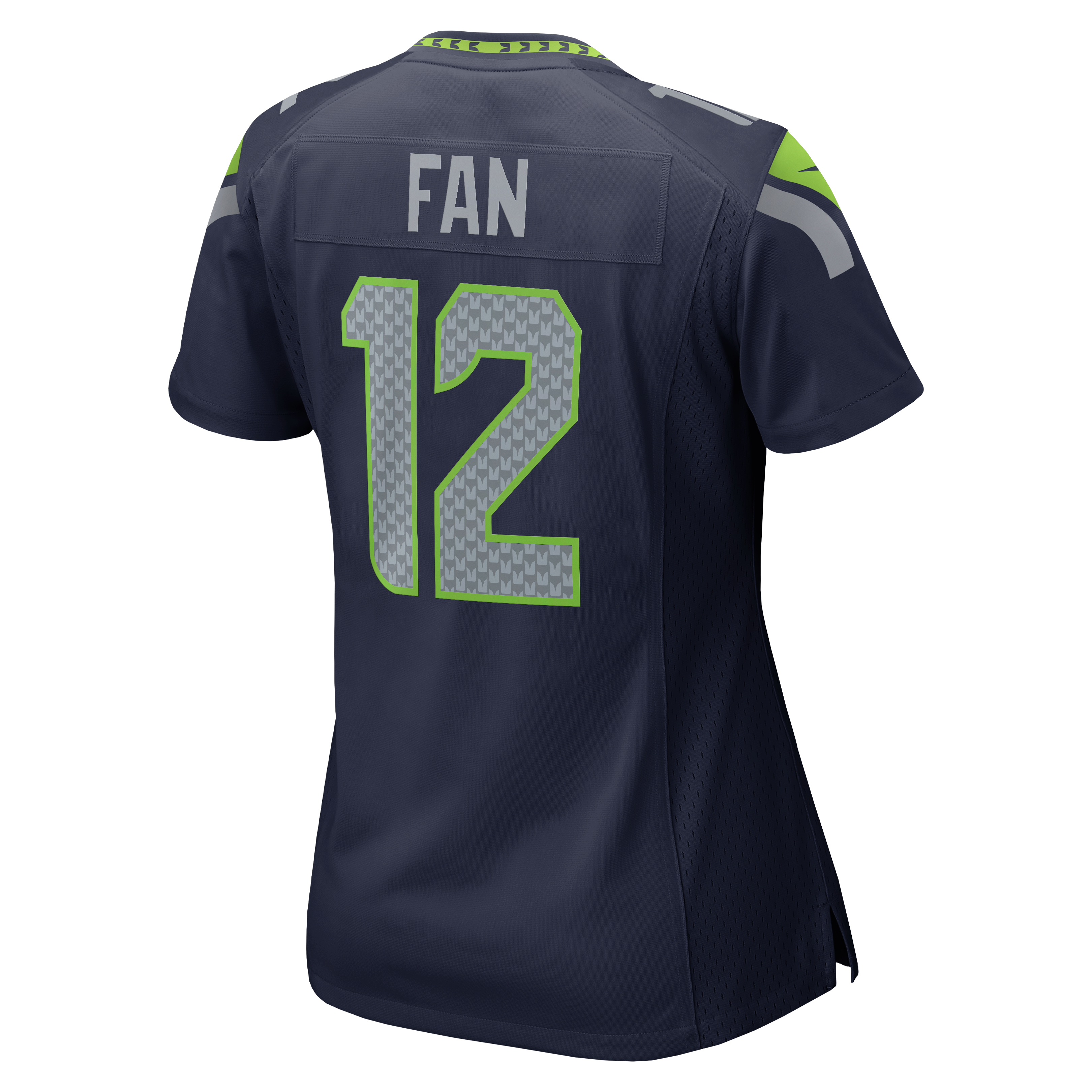 12s Seattle Seahawks Women's Team Game Jersey - College Navy - Image 4