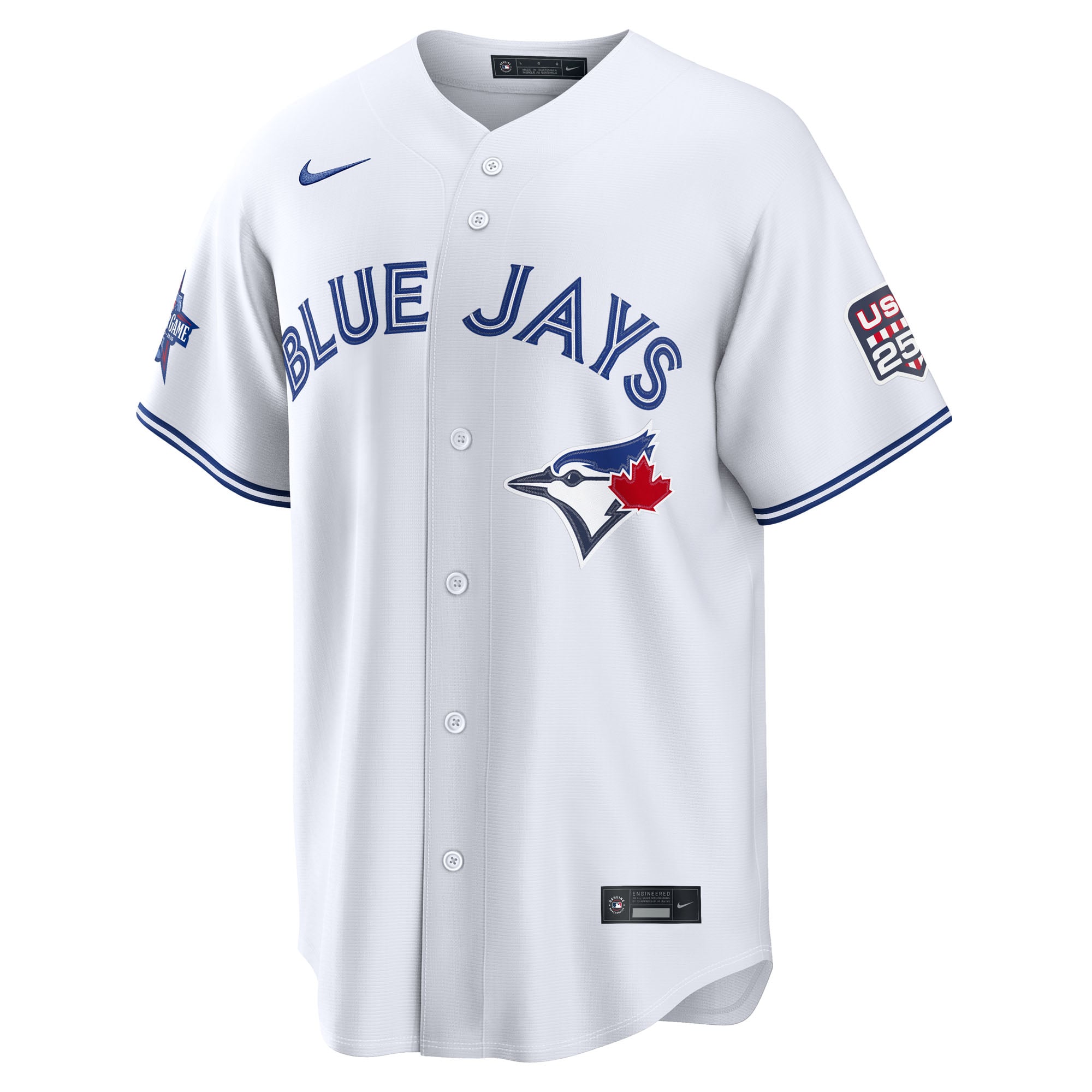2026 All-Star Edition Stars & Stripes Toronto Blue Jays Vladimir Guerrero Jr. White Stadium Jersey - Image 3