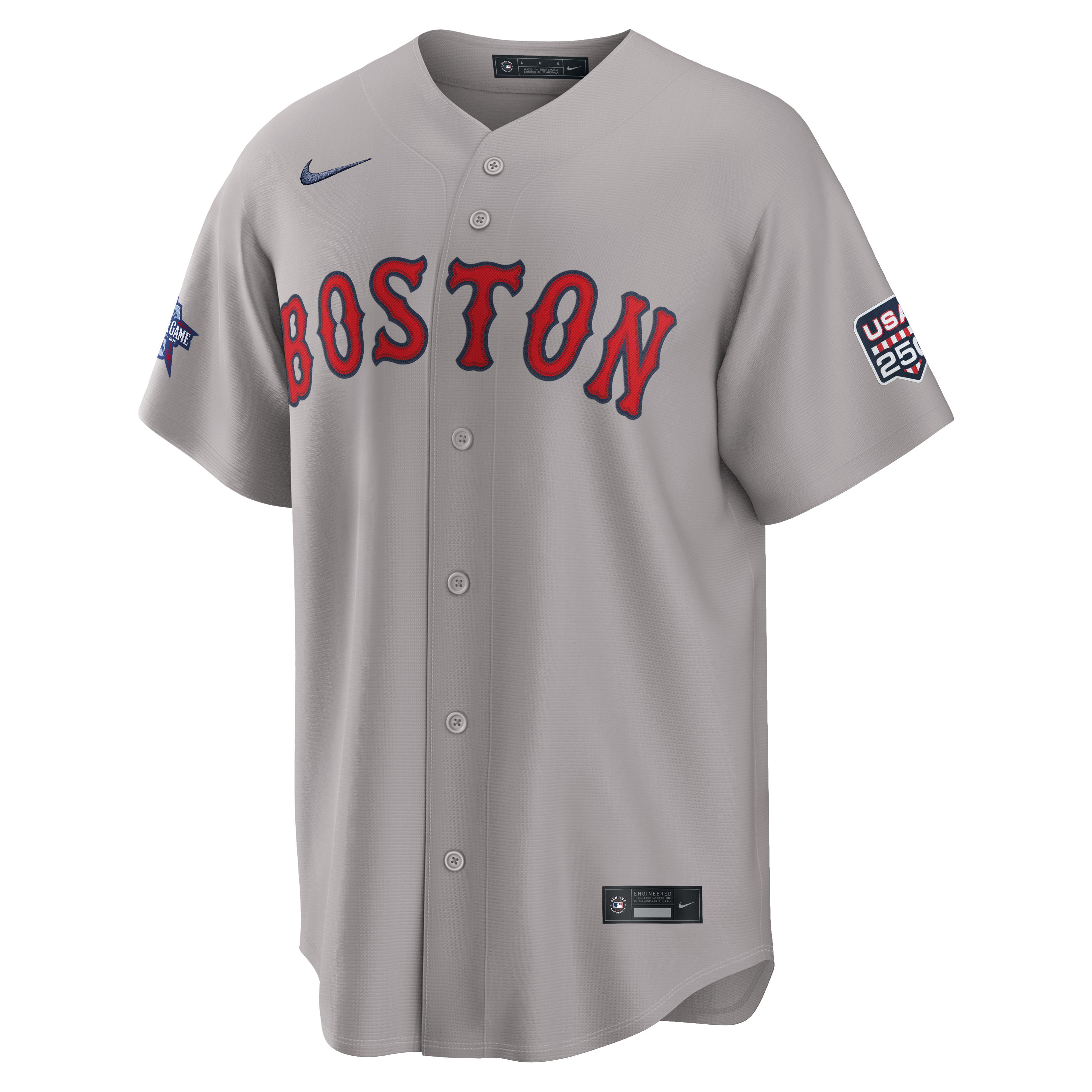 2026 All-Star Game Boston Red Sox Aroldis Chapman Gray Jersey - Image 3