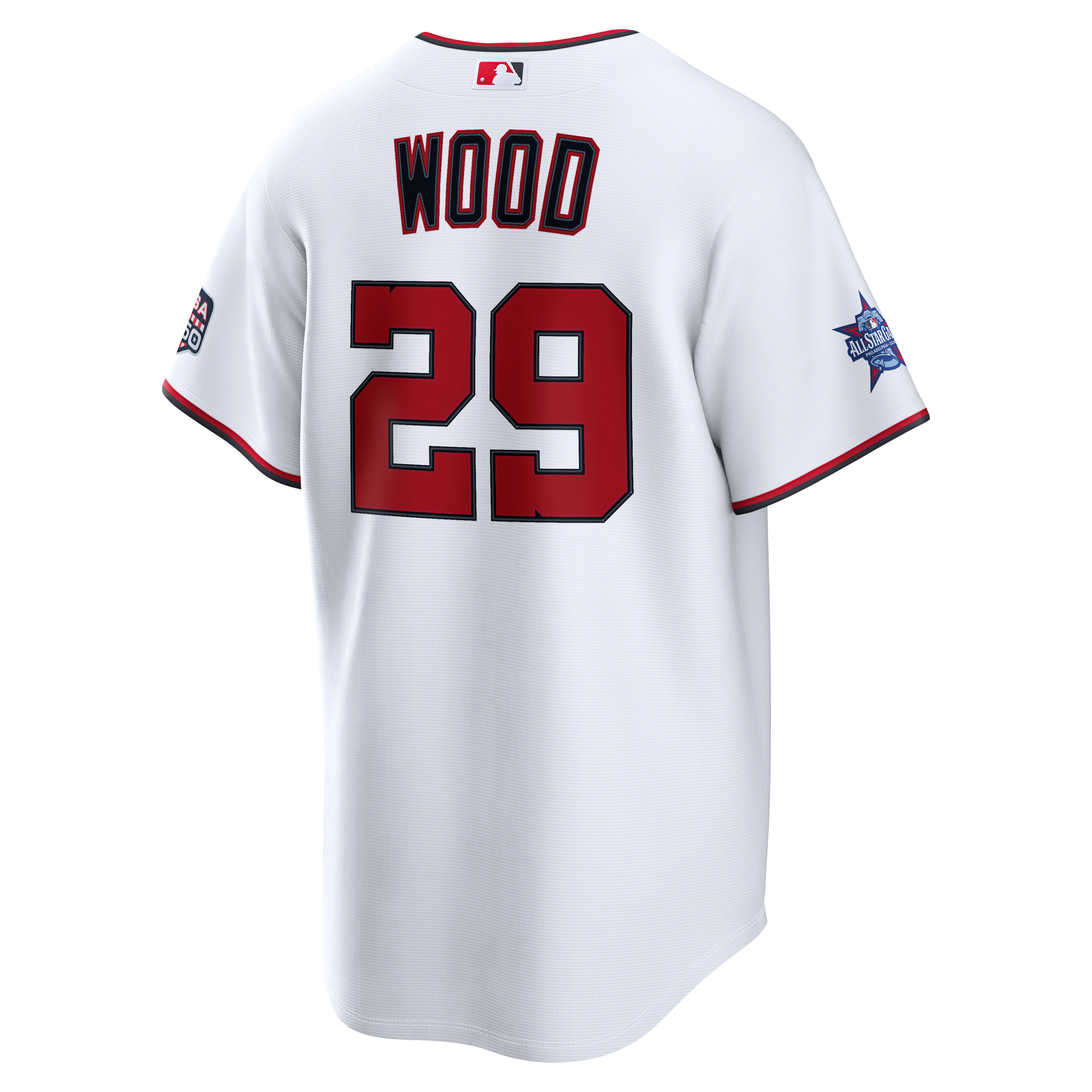 2026 All-Star Game Washington Nationals James Wood White Jersey - Image 4