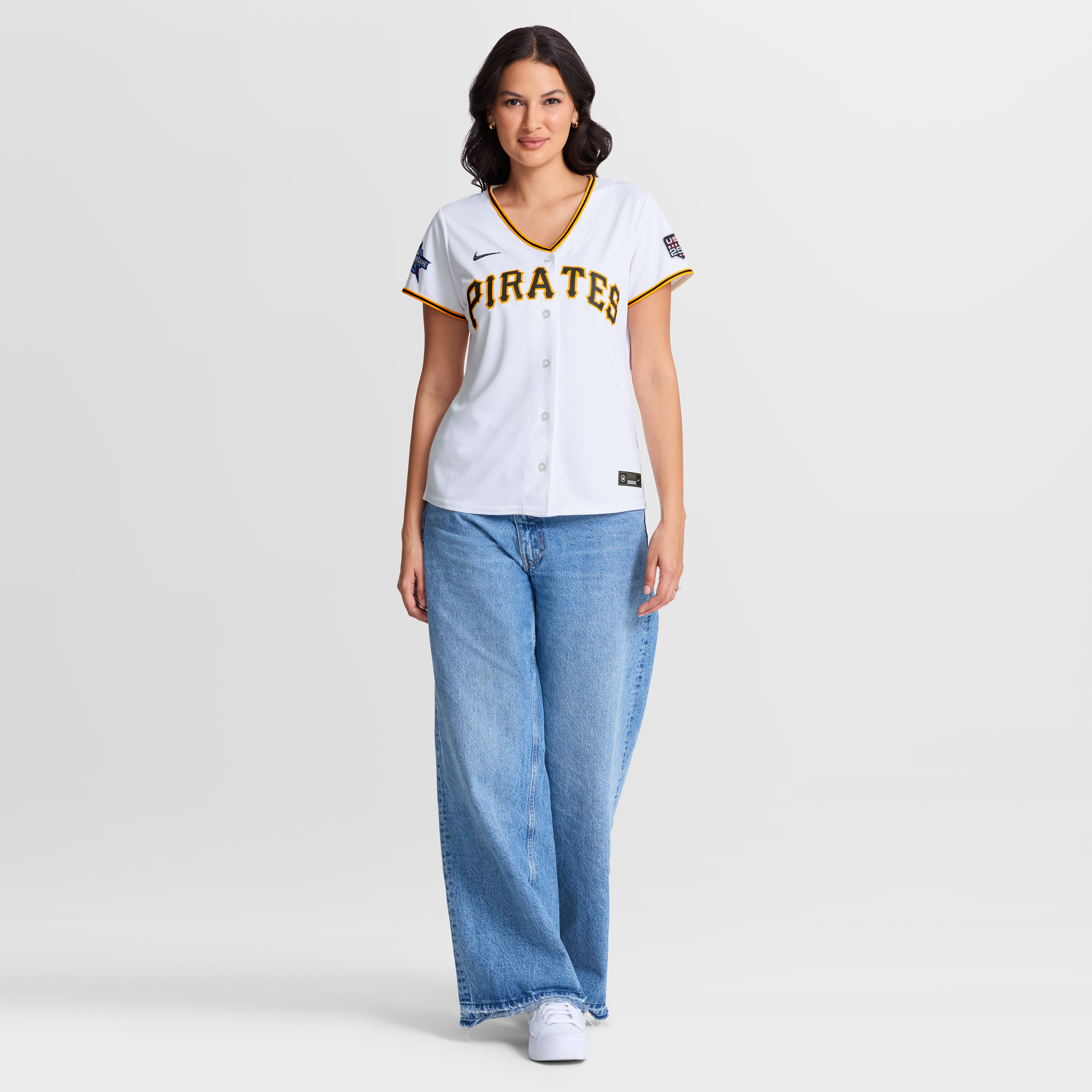 2026 All-Star Game Women's Pittsburgh Pirates Paul Skenes White Jersey - Image 5
