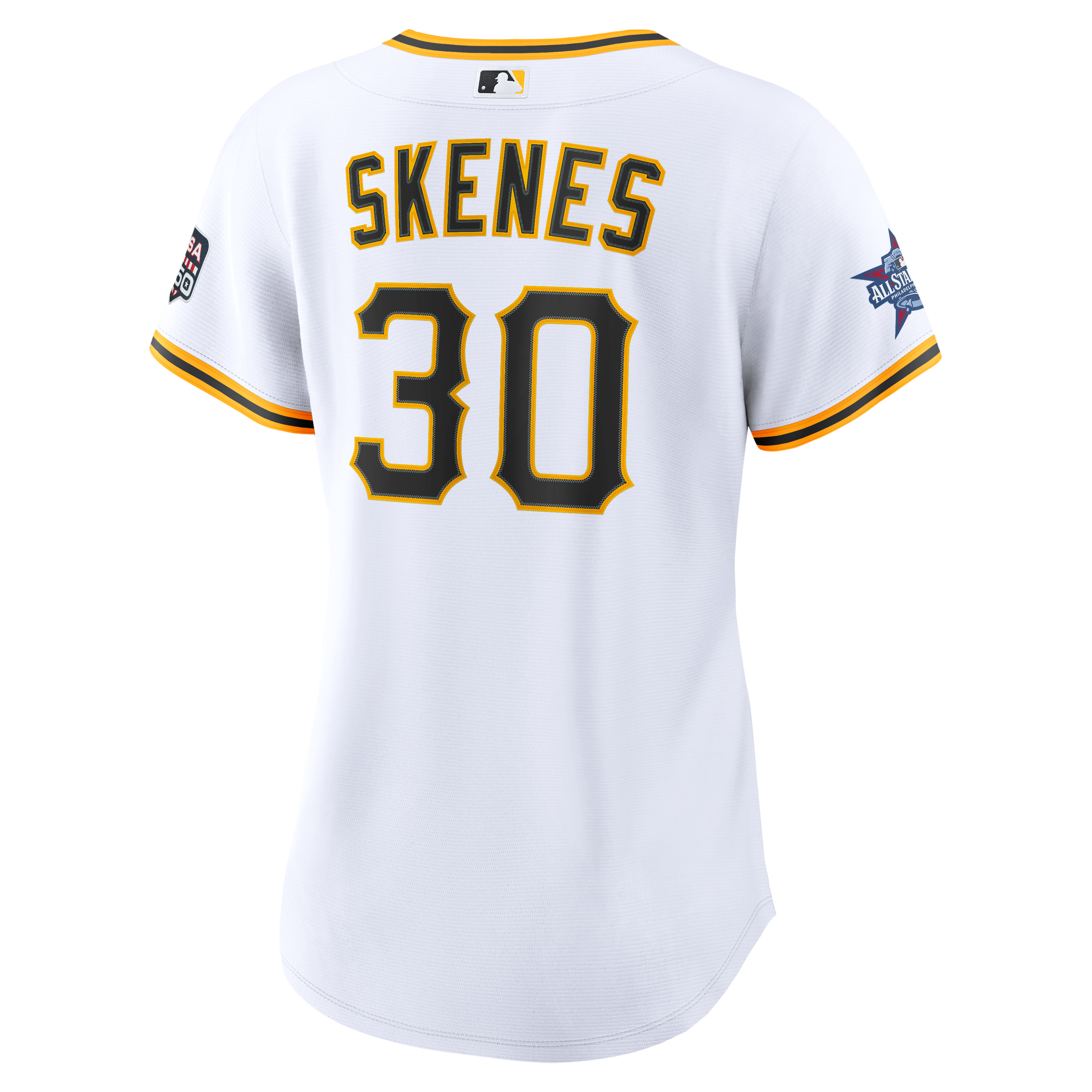2026 All-Star Game Women's Pittsburgh Pirates Paul Skenes White Jersey - Image 4