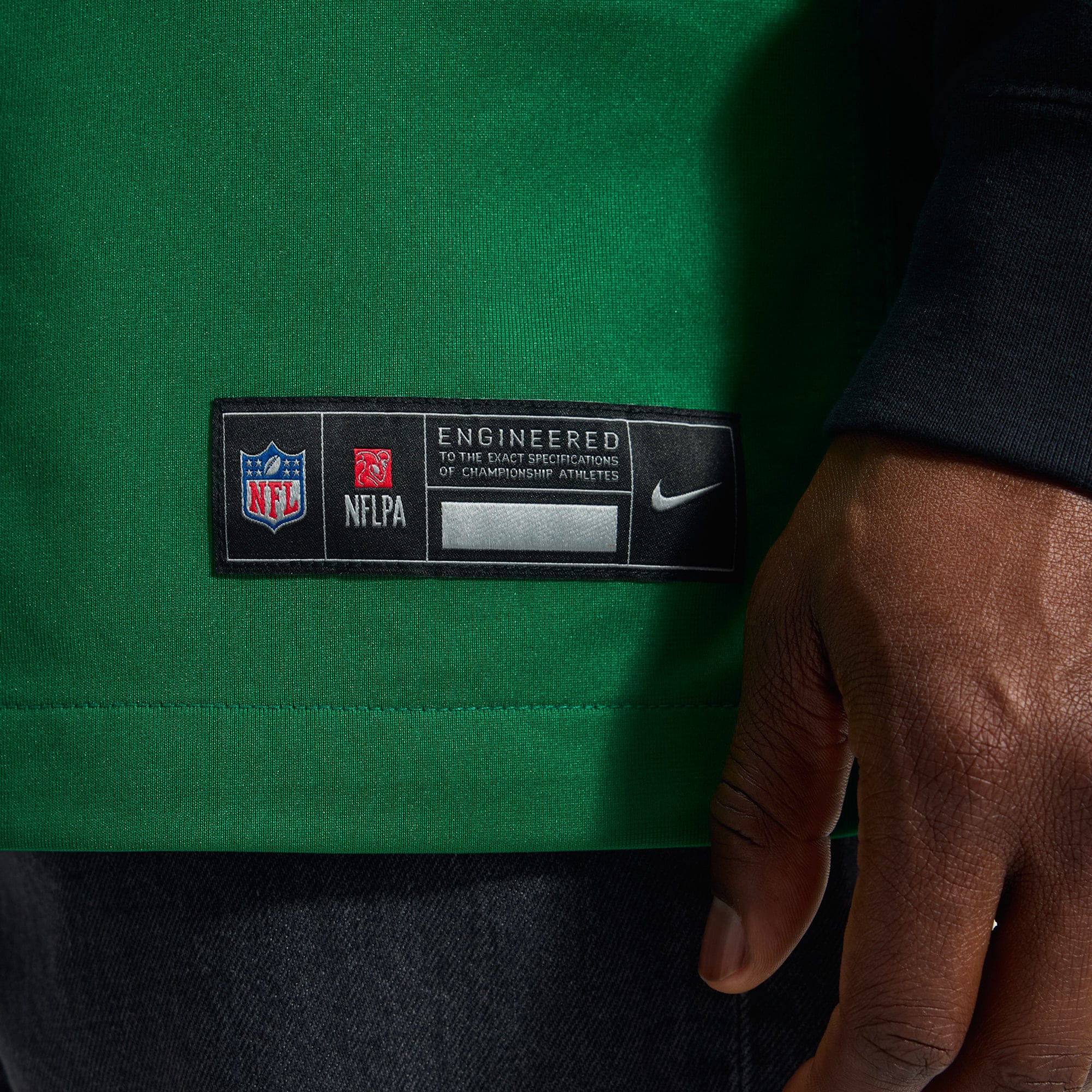 A.J. Brown Philadelphia Eagles Alternate Game Player Jersey - Kelly Green - Image 10