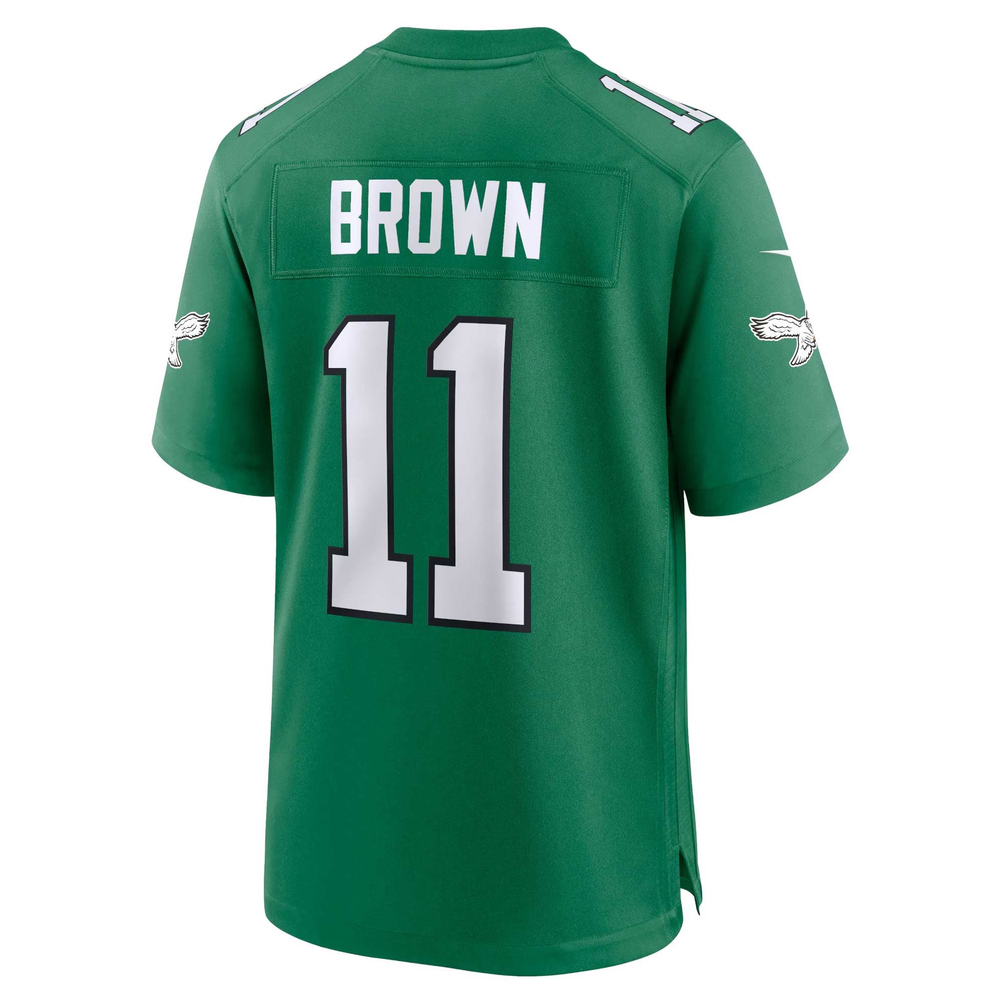 A.J. Brown Philadelphia Eagles Alternate Game Player Jersey - Kelly Green - Image 9