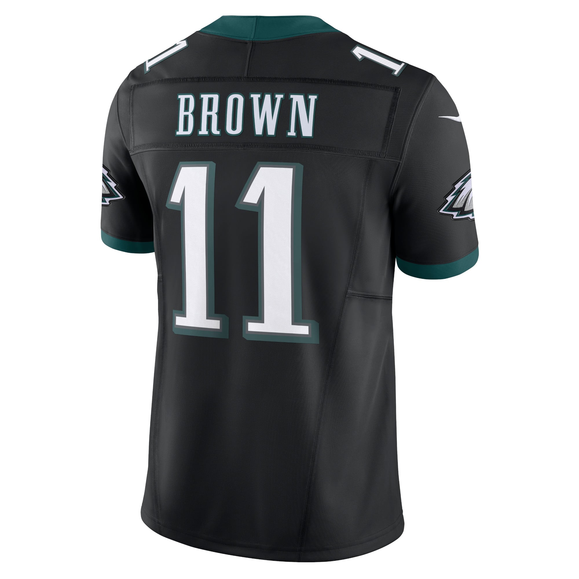 A.J. Brown Philadelphia Eagles Alternate Vapor F.U.S.E. Limited Jersey - Black - Image 4