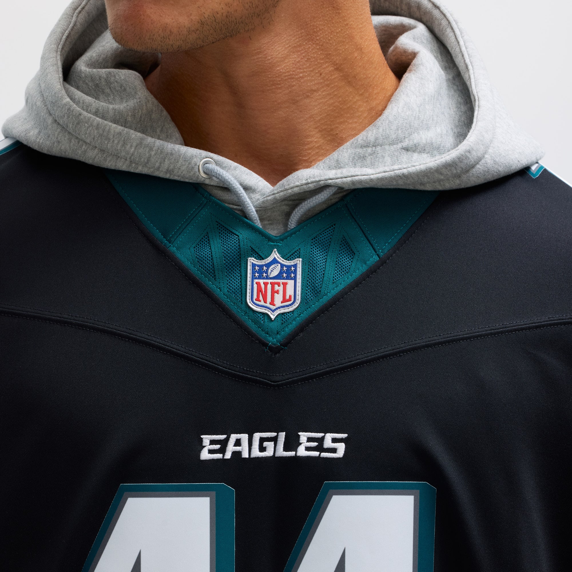 A.J. Brown Philadelphia Eagles Alternate Vapor F.U.S.E. Limited Jersey - Black - Image 8