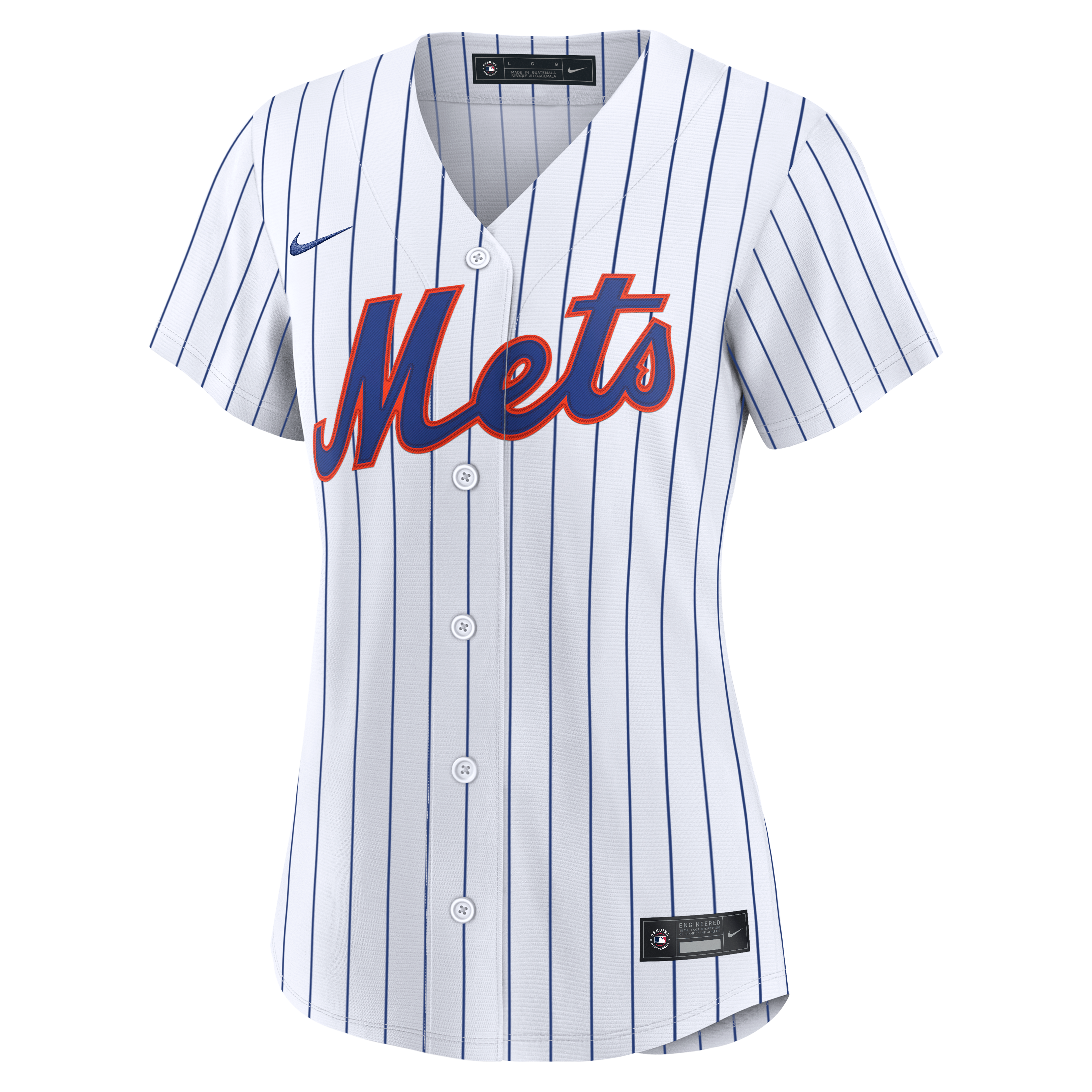 AJ Ewing New York Mets Women's Home Jersey - White - Image 5