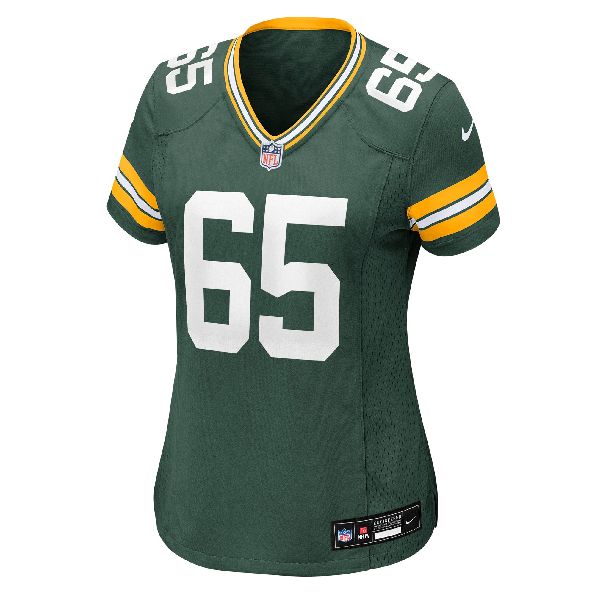 Aaron Banks Green Bay Packers Women's Team Game Jersey - Green - Image 3
