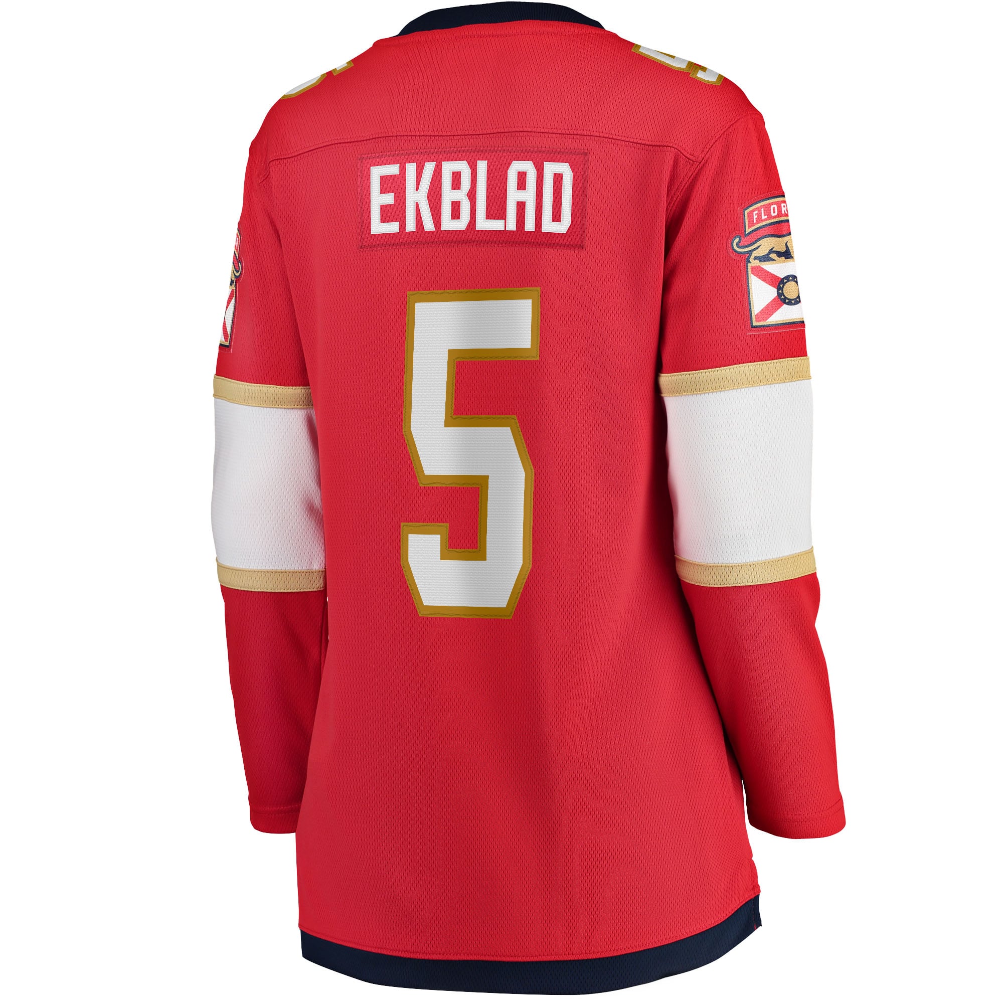 Aaron Ekblad Florida Panthers Women's Home Team Breakaway Player Jersey - Red - Image 4