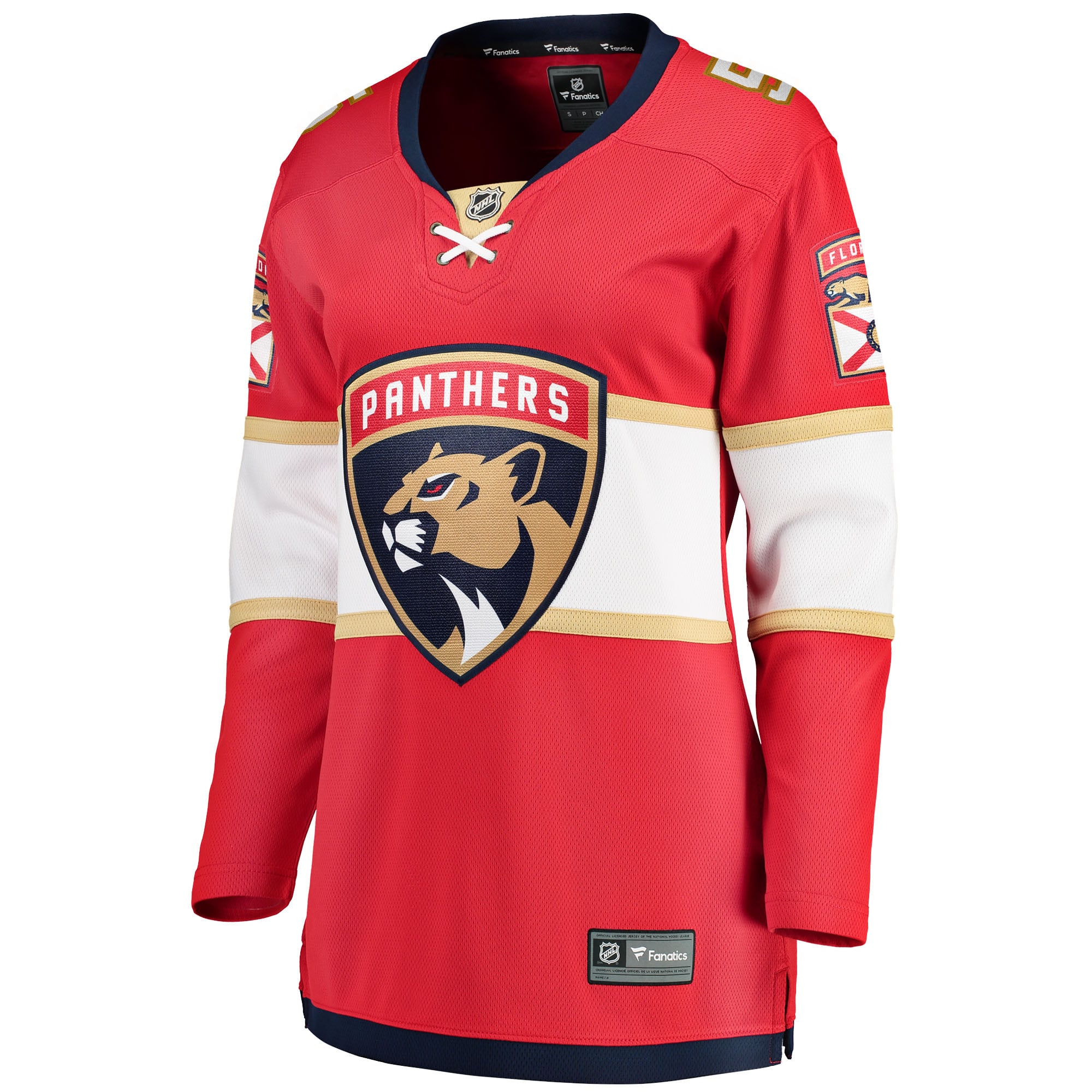 Aaron Ekblad Florida Panthers Women's Home Team Breakaway Player Jersey - Red - Image 3