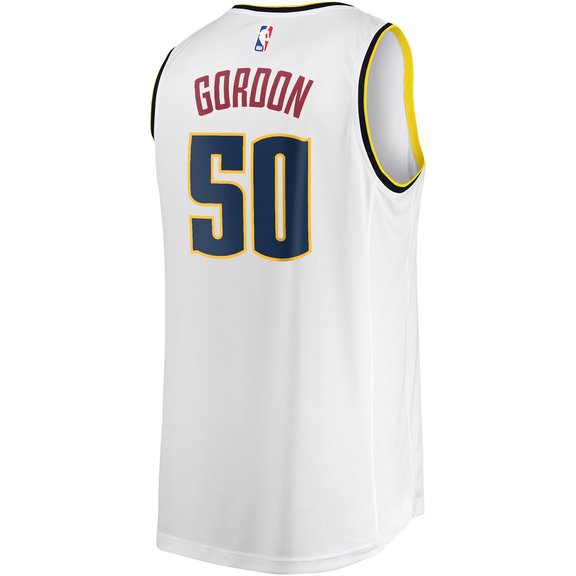 Aaron Gordon Denver Nuggets Fast Break Player Jersey - Association Edition - White - Image 4