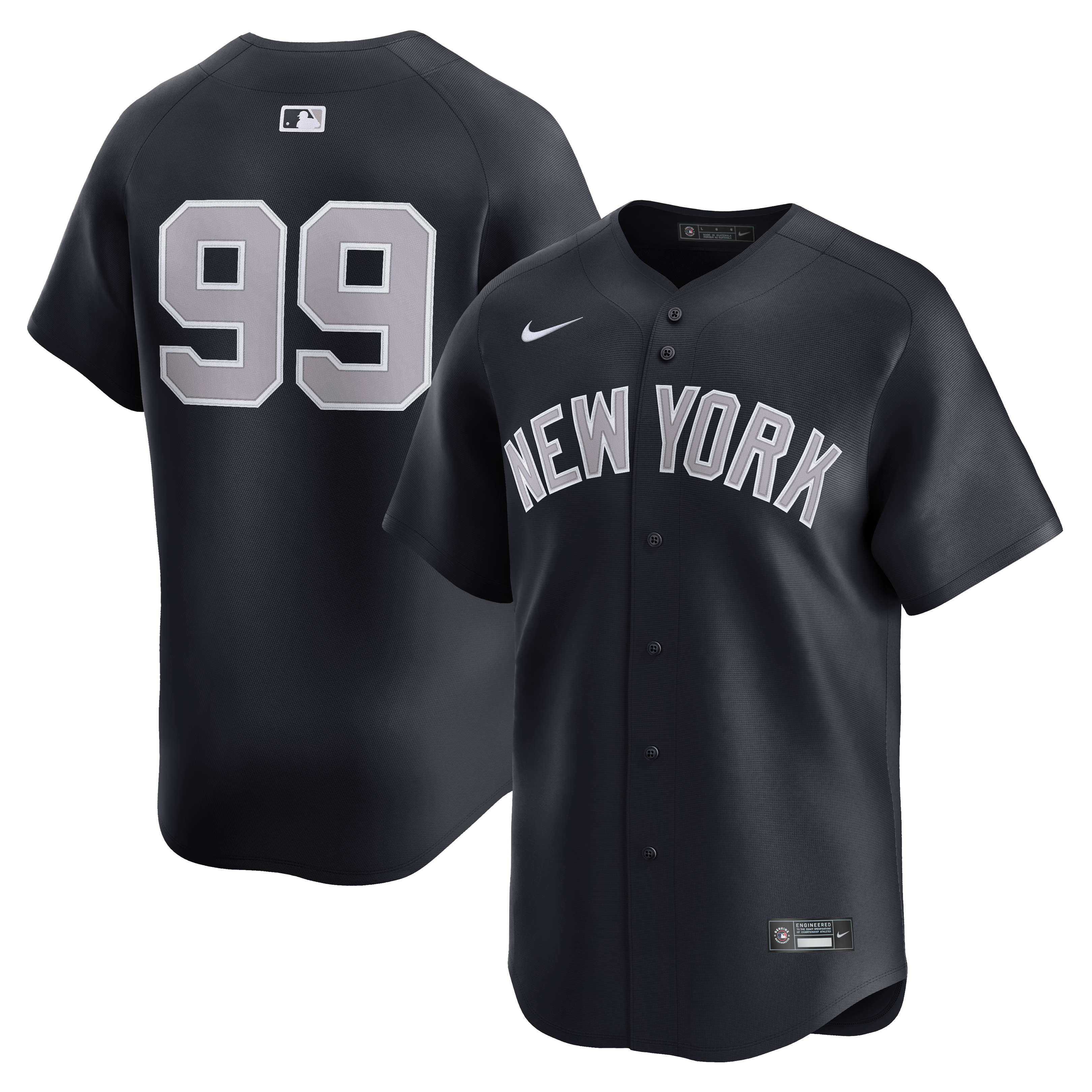 Aaron Judge New York Yankees Home Limited Player Jersey - Navy - Image 2