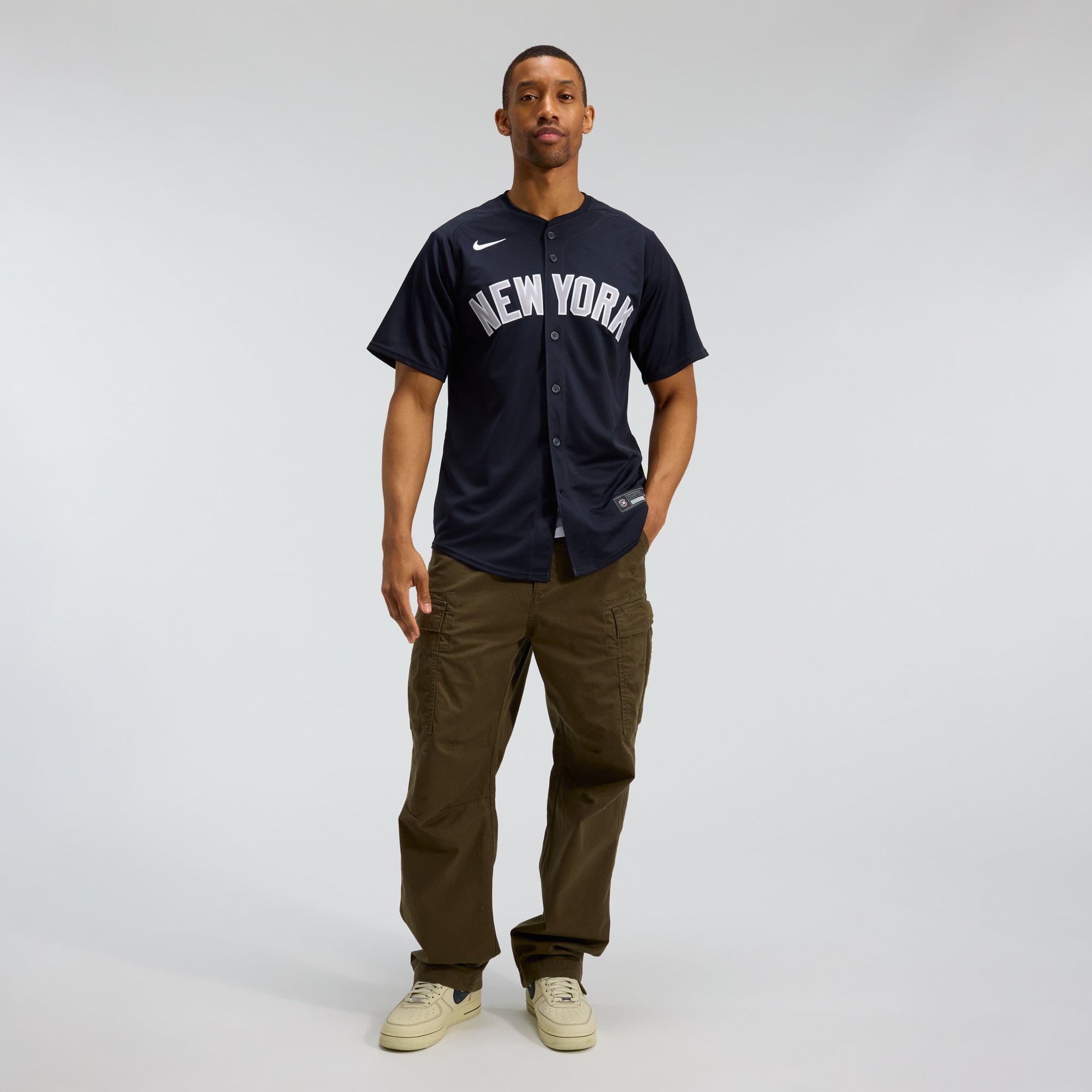 Aaron Judge New York Yankees Road Limited Player Jersey - Navy - Image 6