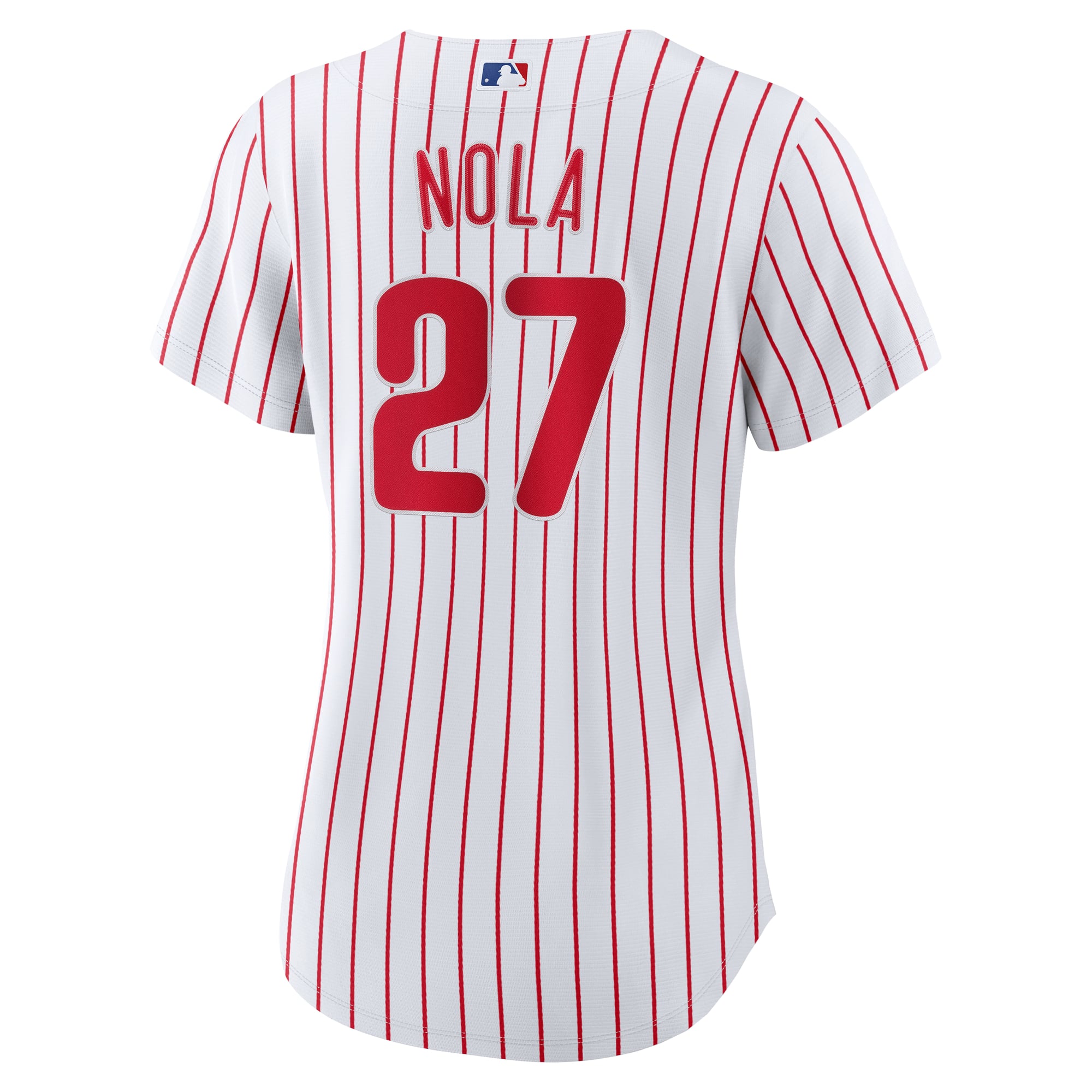 Aaron Nola Philadelphia Phillies Women's Home Jersey - White - Image 4