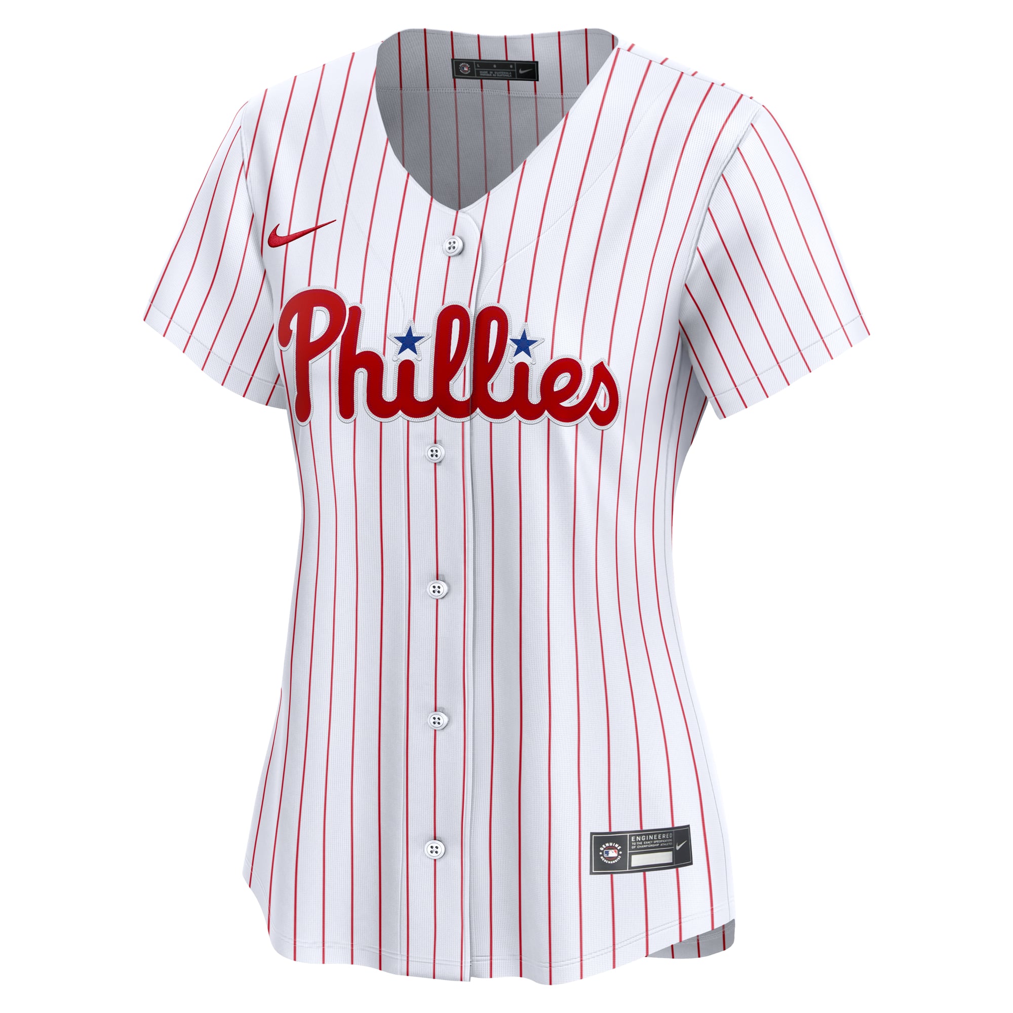 Aaron Nola Philadelphia Phillies Women's Home Limited Player Jersey - White - Image 3