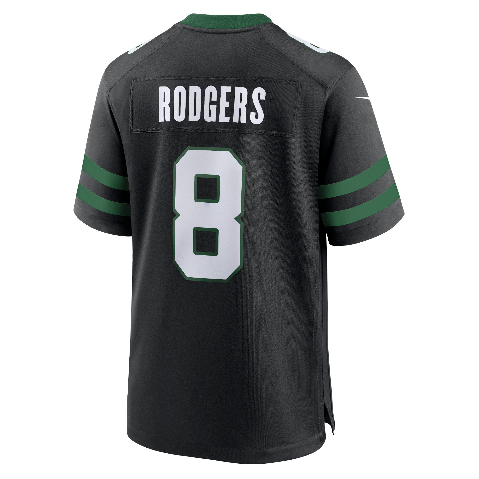 Aaron Rodgers New York Jets Alternate Game Jersey - Legacy Black - Image 4