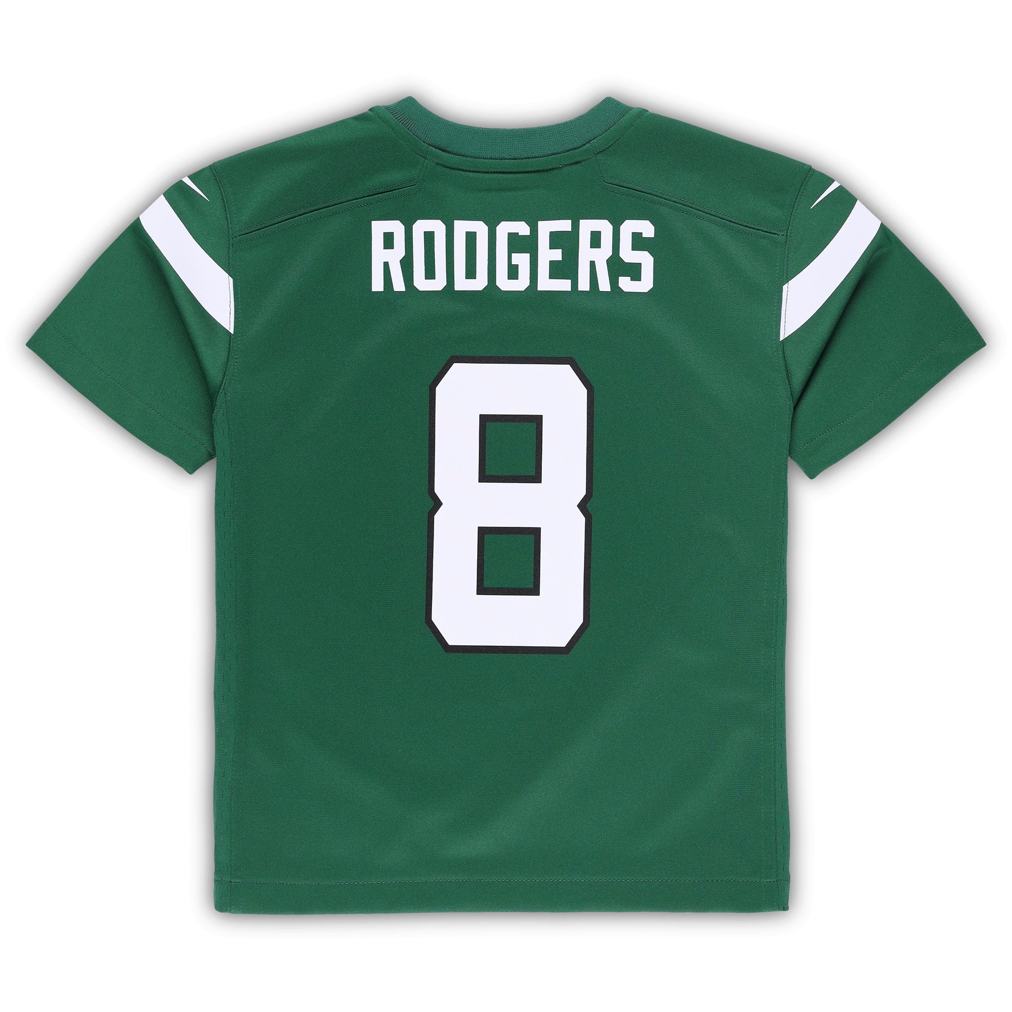 Aaron Rodgers New York Jets Preschool Game Jersey - Gotham Green - Image 4