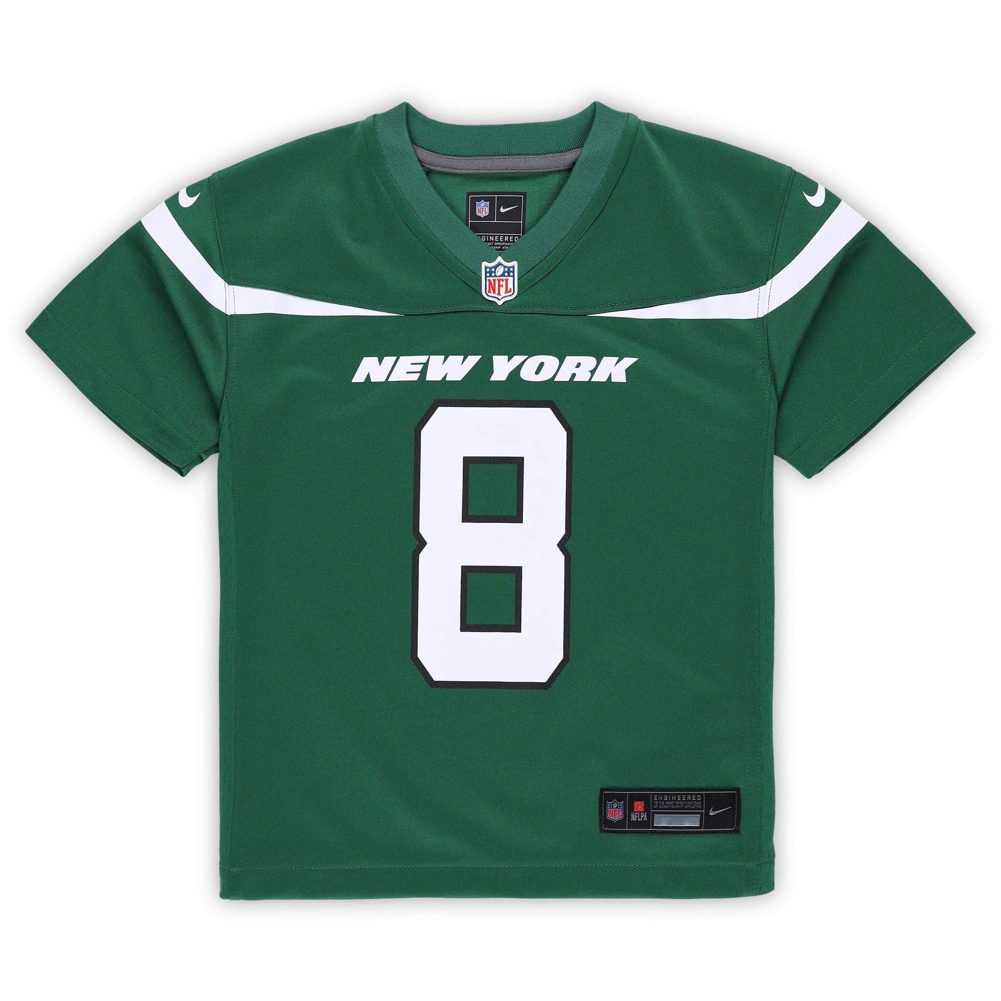Aaron Rodgers New York Jets Preschool Game Jersey - Gotham Green - Image 3