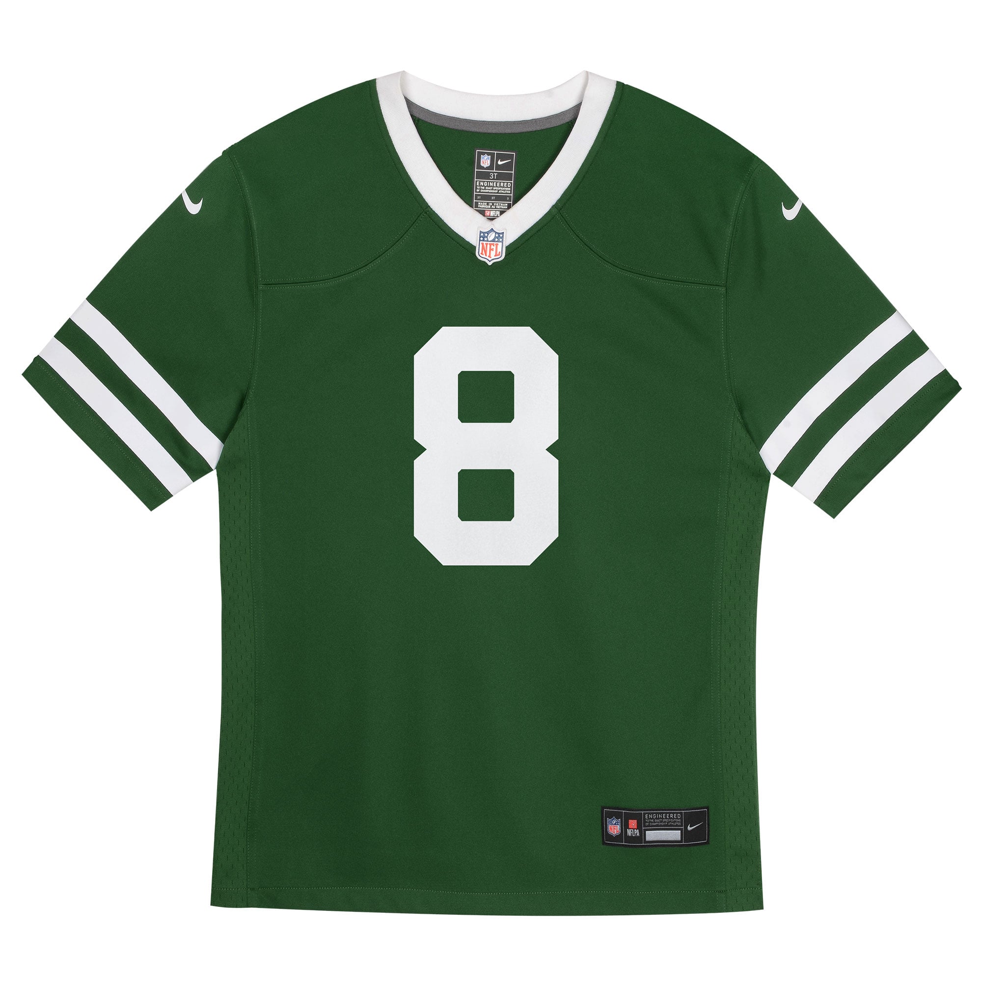 Aaron Rodgers New York Jets Preschool Game Jersey - Legacy Green - Image 3