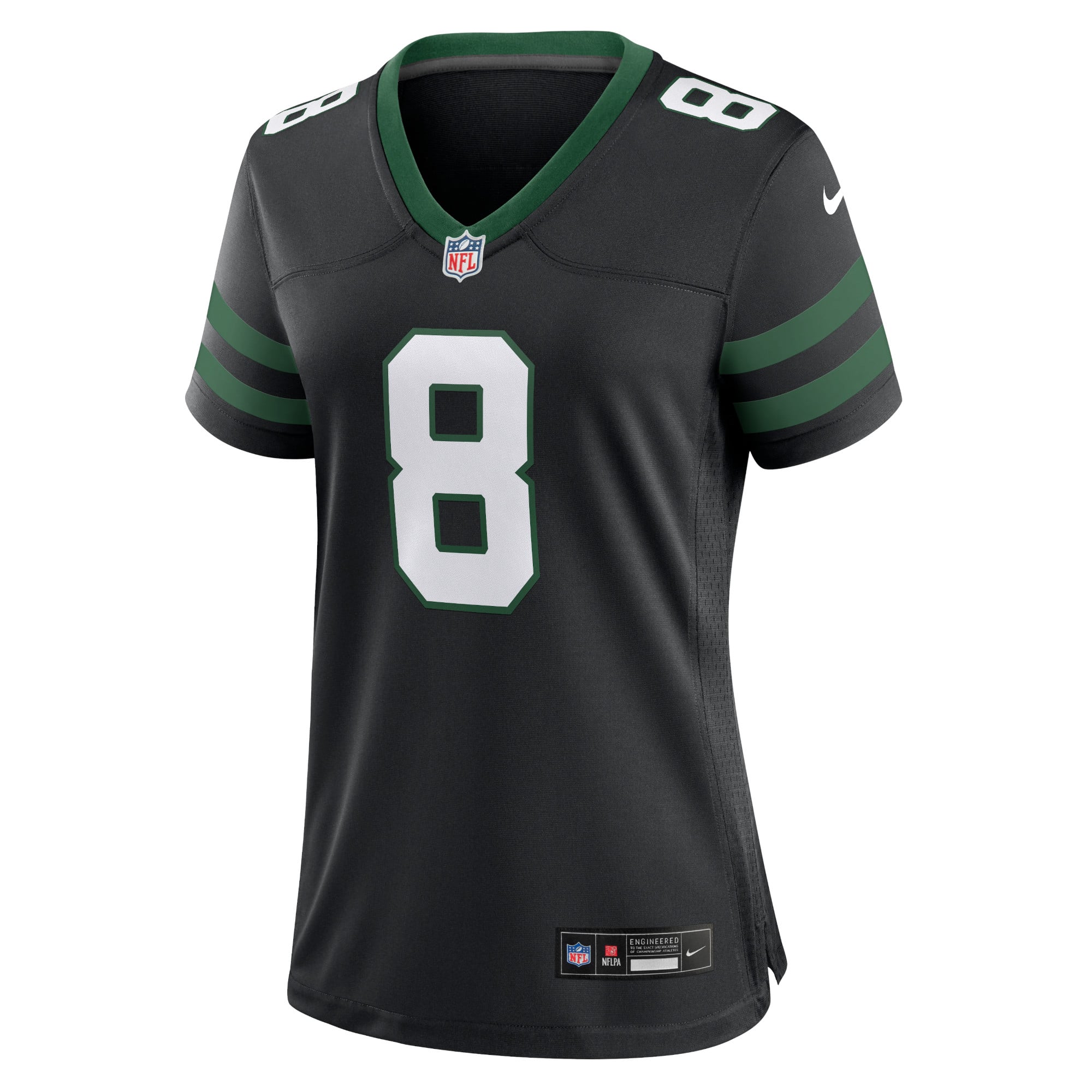 Aaron Rodgers New York Jets Women's Game Jersey - Legacy Green - Black - Image 3