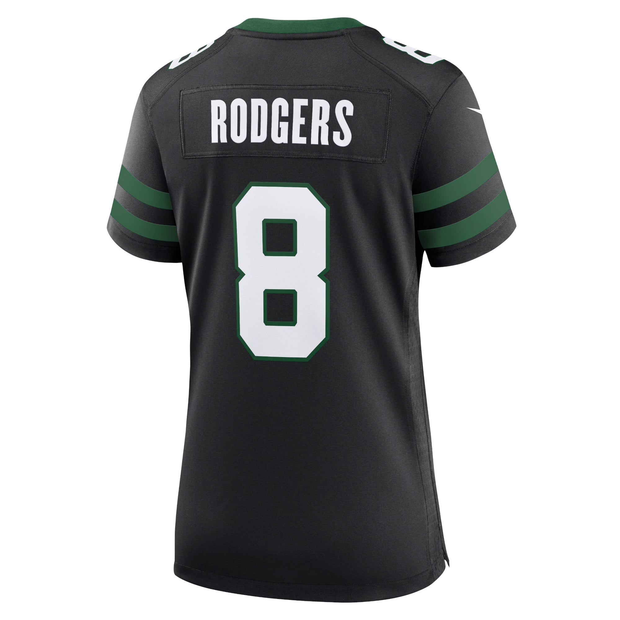Aaron Rodgers New York Jets Women's Game Jersey - Legacy Green - Black - Image 4