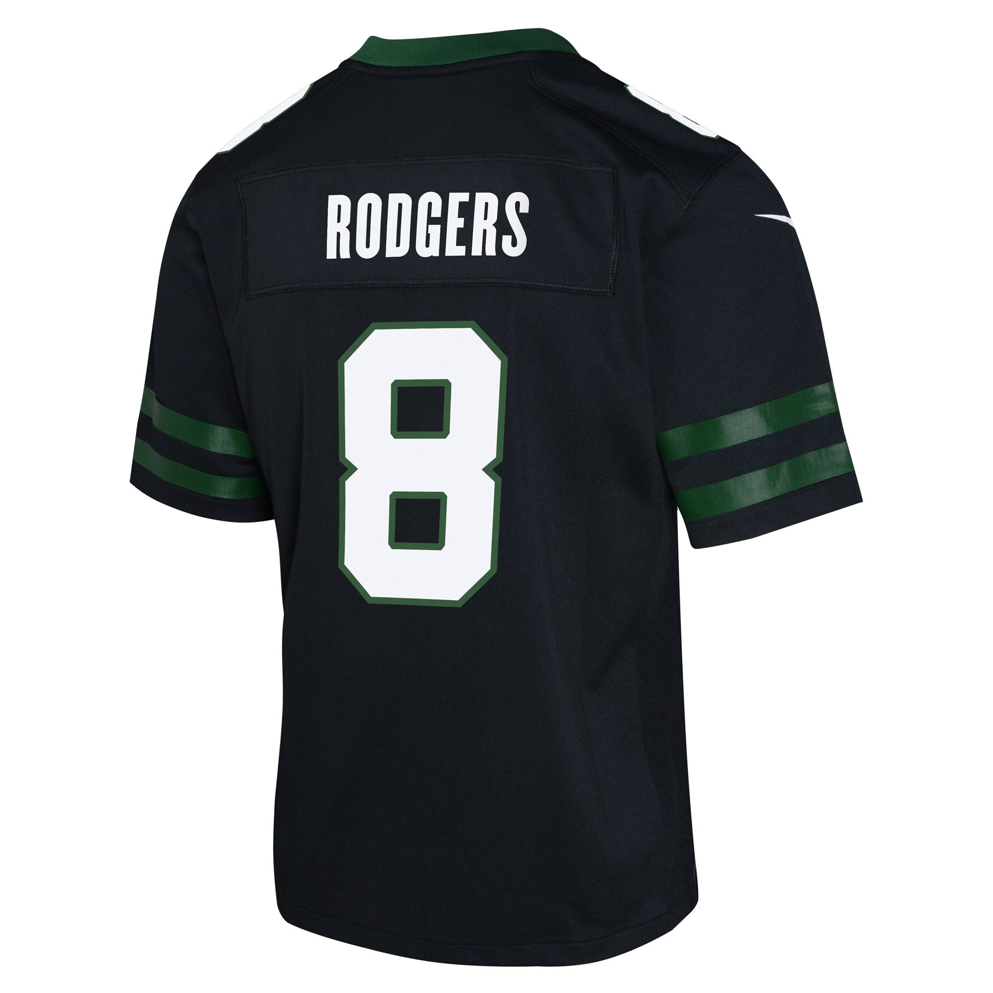 Aaron Rodgers New York Jets Youth Alternate Game Jersey - Legacy Black - Image 4