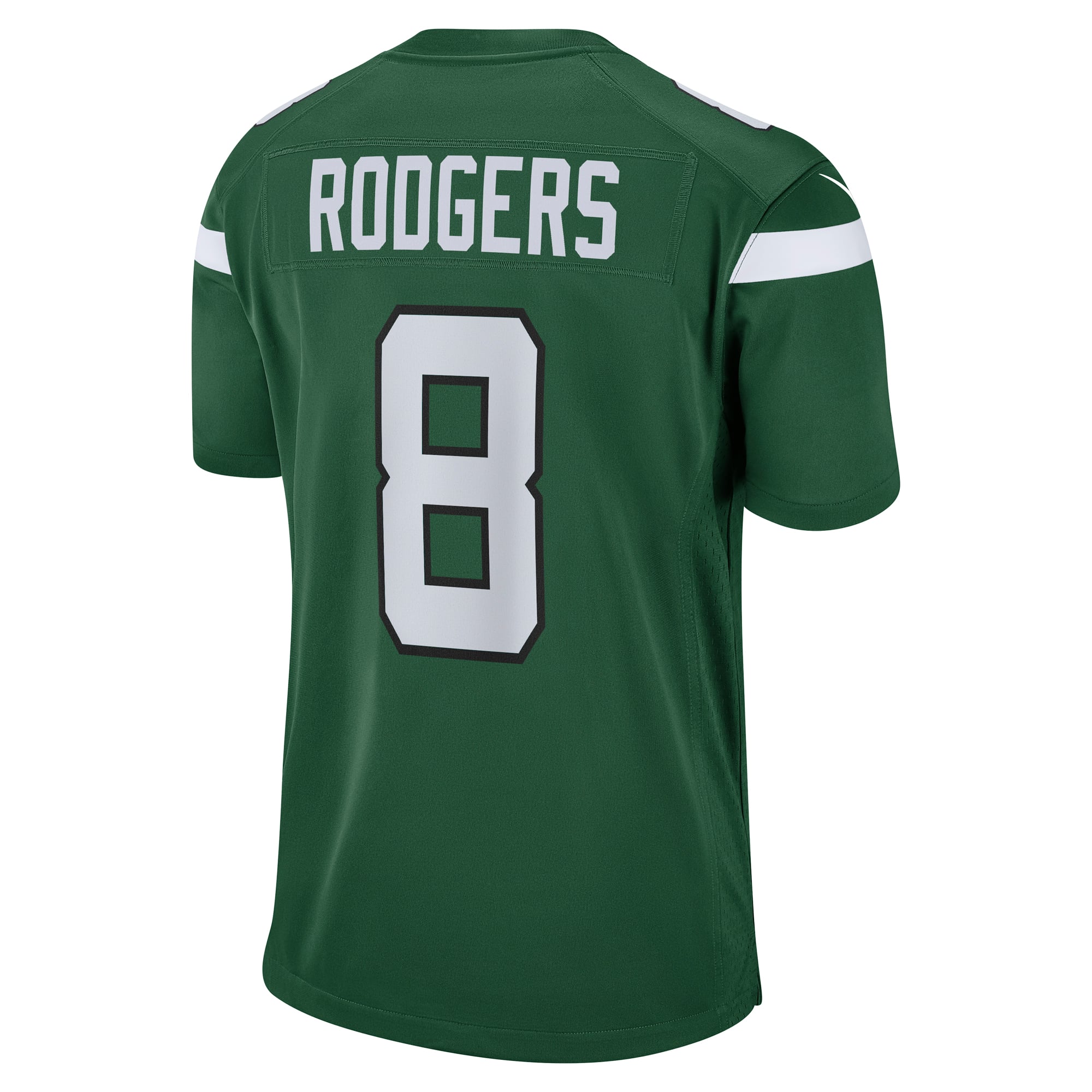 Aaron Rodgers New York Jets Youth Game Jersey - Gotham Green - Green - Image 4
