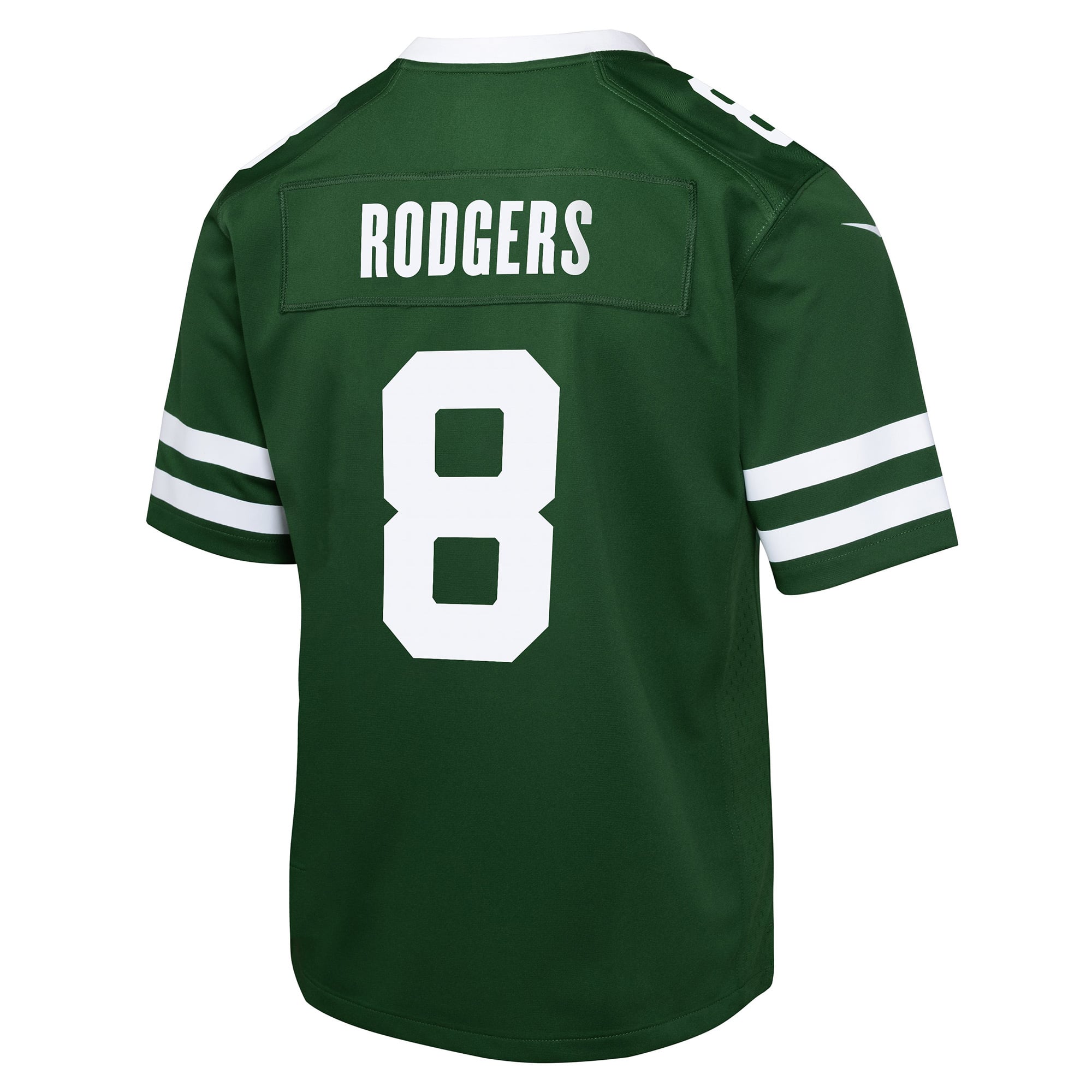 Aaron Rodgers New York Jets Youth Game Jersey - Gotham Green - Green - Image 4