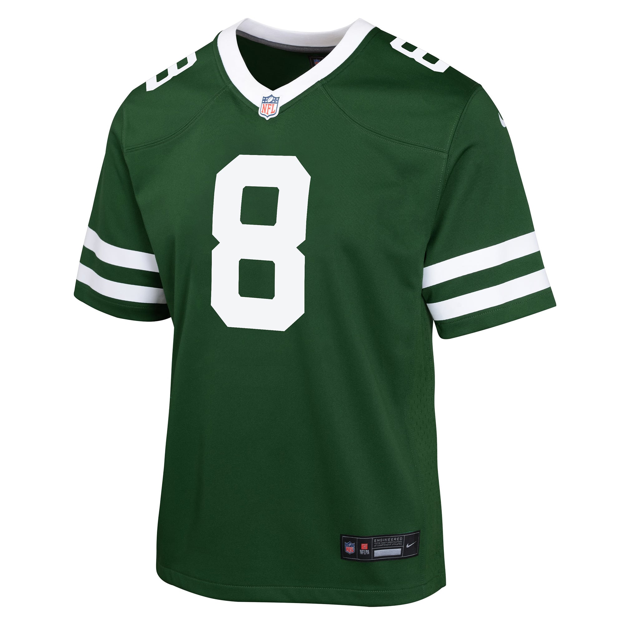 Aaron Rodgers New York Jets Youth Game Jersey - Gotham Green - Green - Image 3