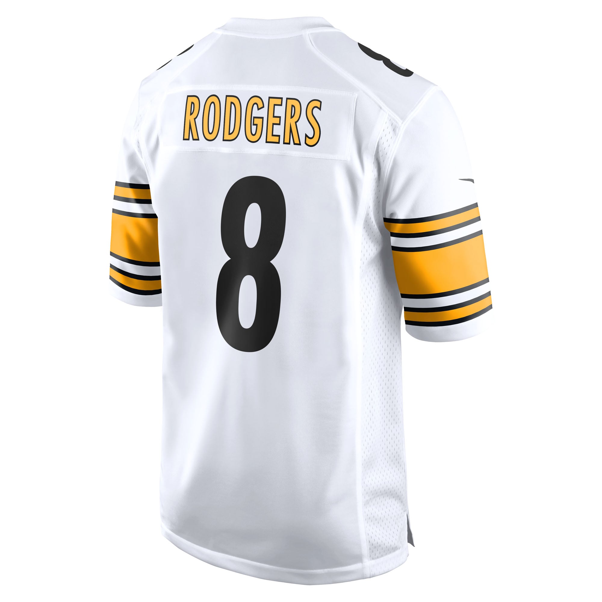 Aaron Rodgers Pittsburgh Steelers Game Jersey - White - Image 4
