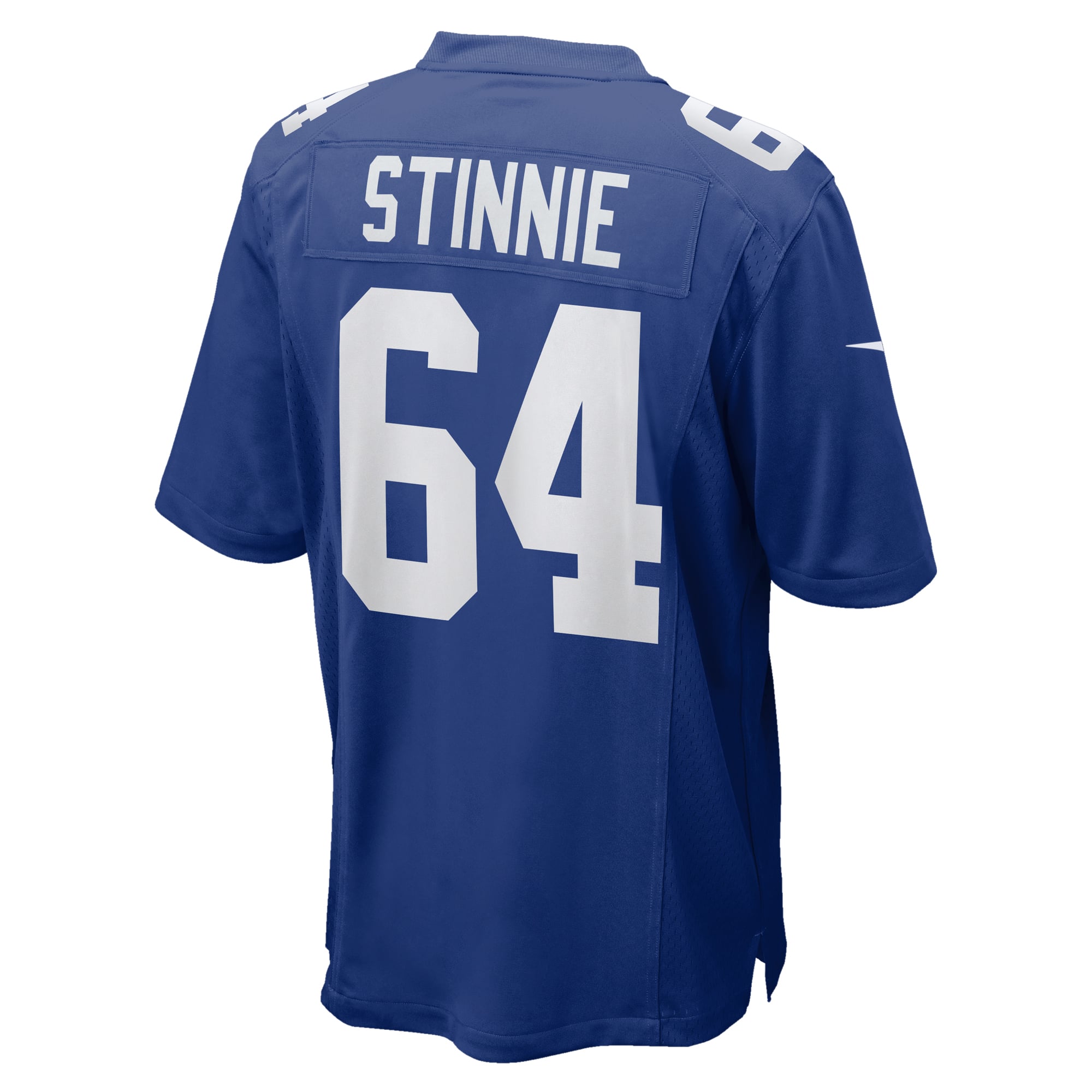 Aaron Stinnie New York Giants Team Game Jersey - Royal - Image 4