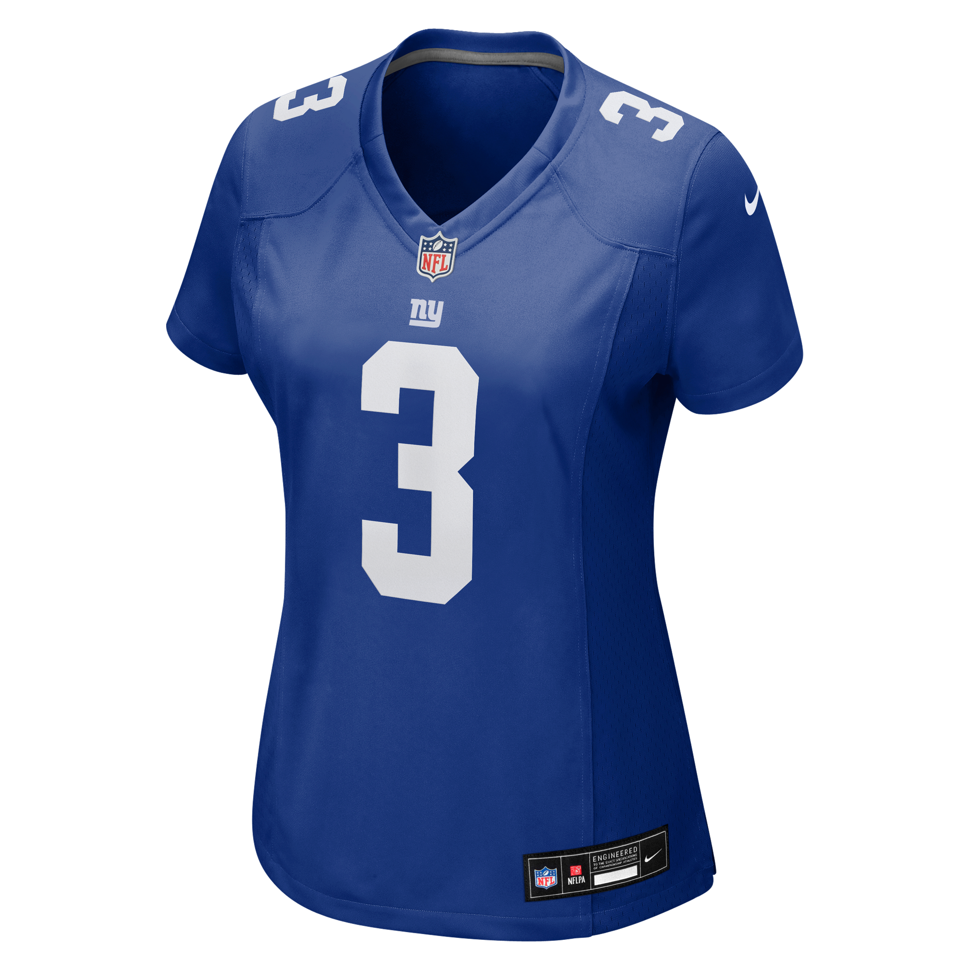 Abdul Carter New York Giants Women's Team Game Jersey - Royal - Image 3
