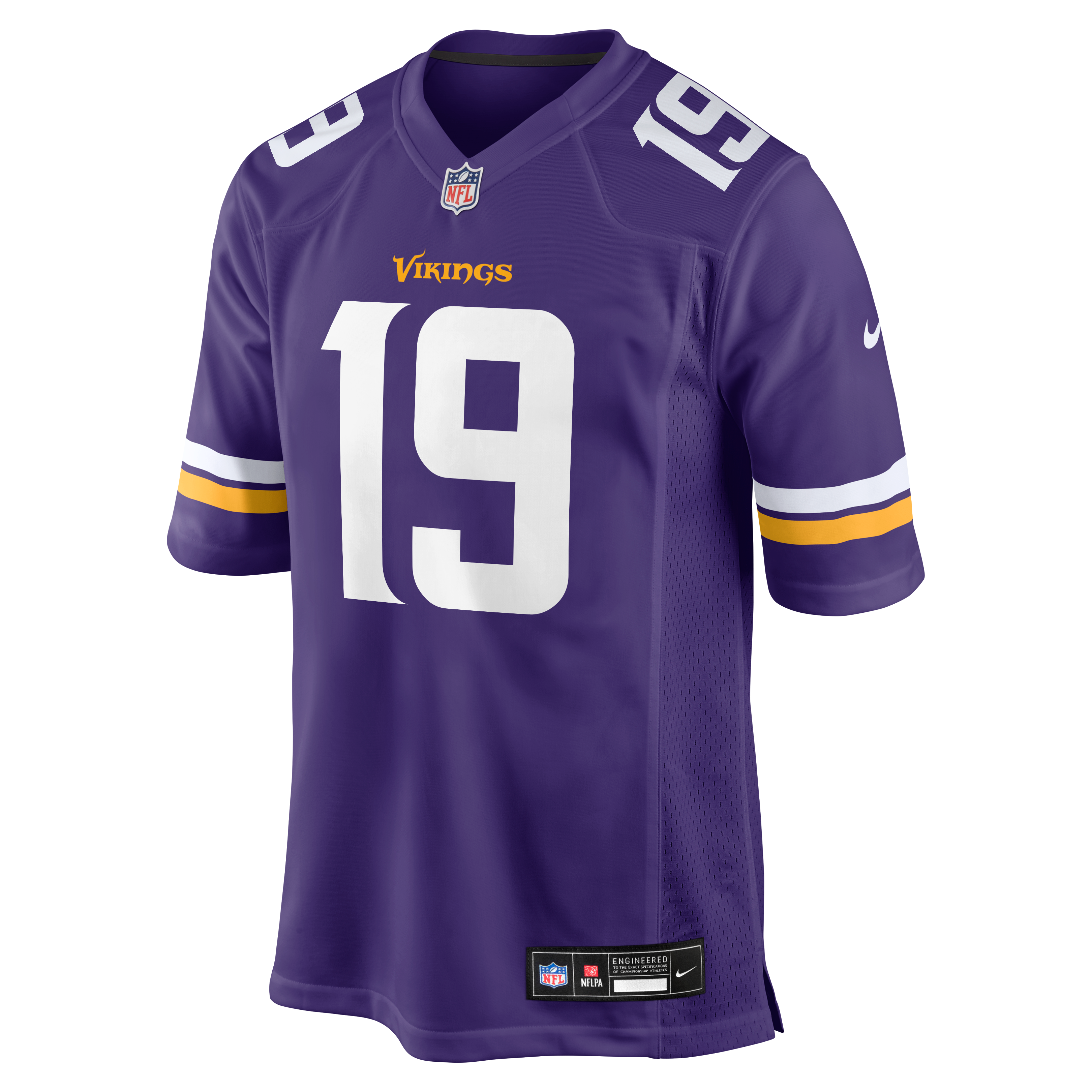 Adam Thielen Minnesota Vikings Game Jersey - Purple - Image 3