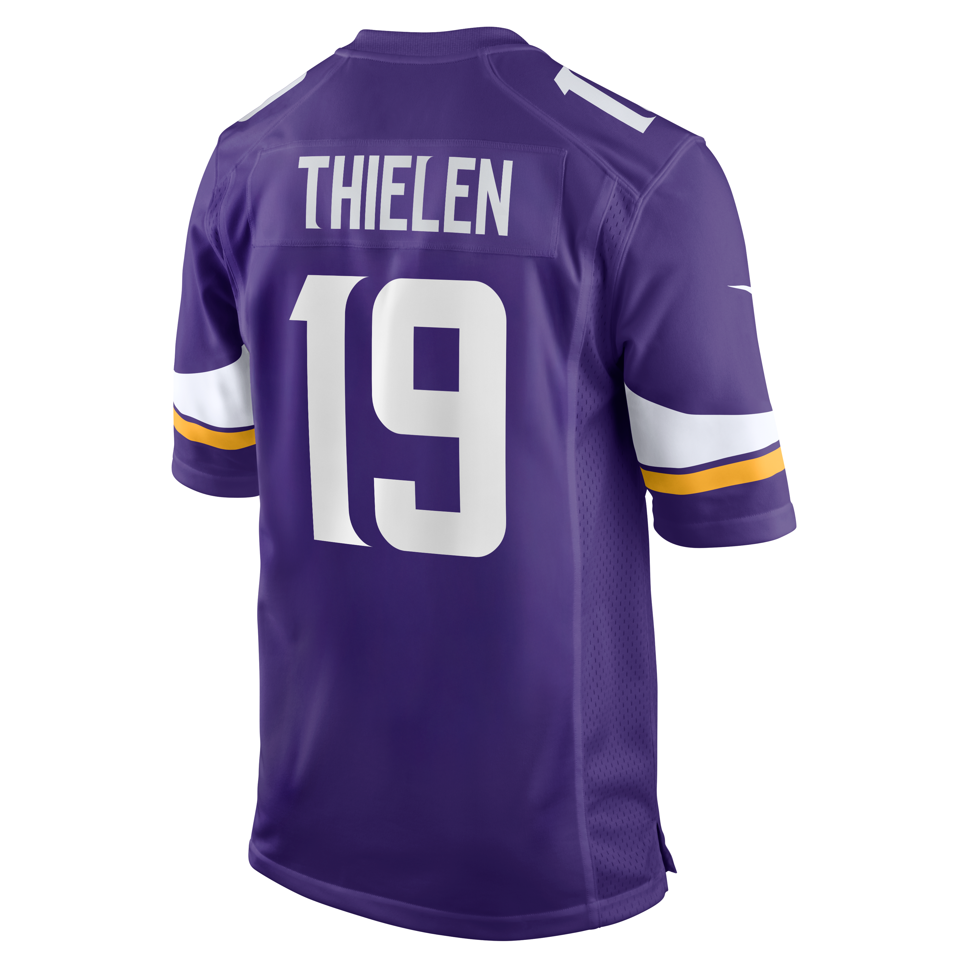 Adam Thielen Minnesota Vikings Game Jersey - Purple - Image 4