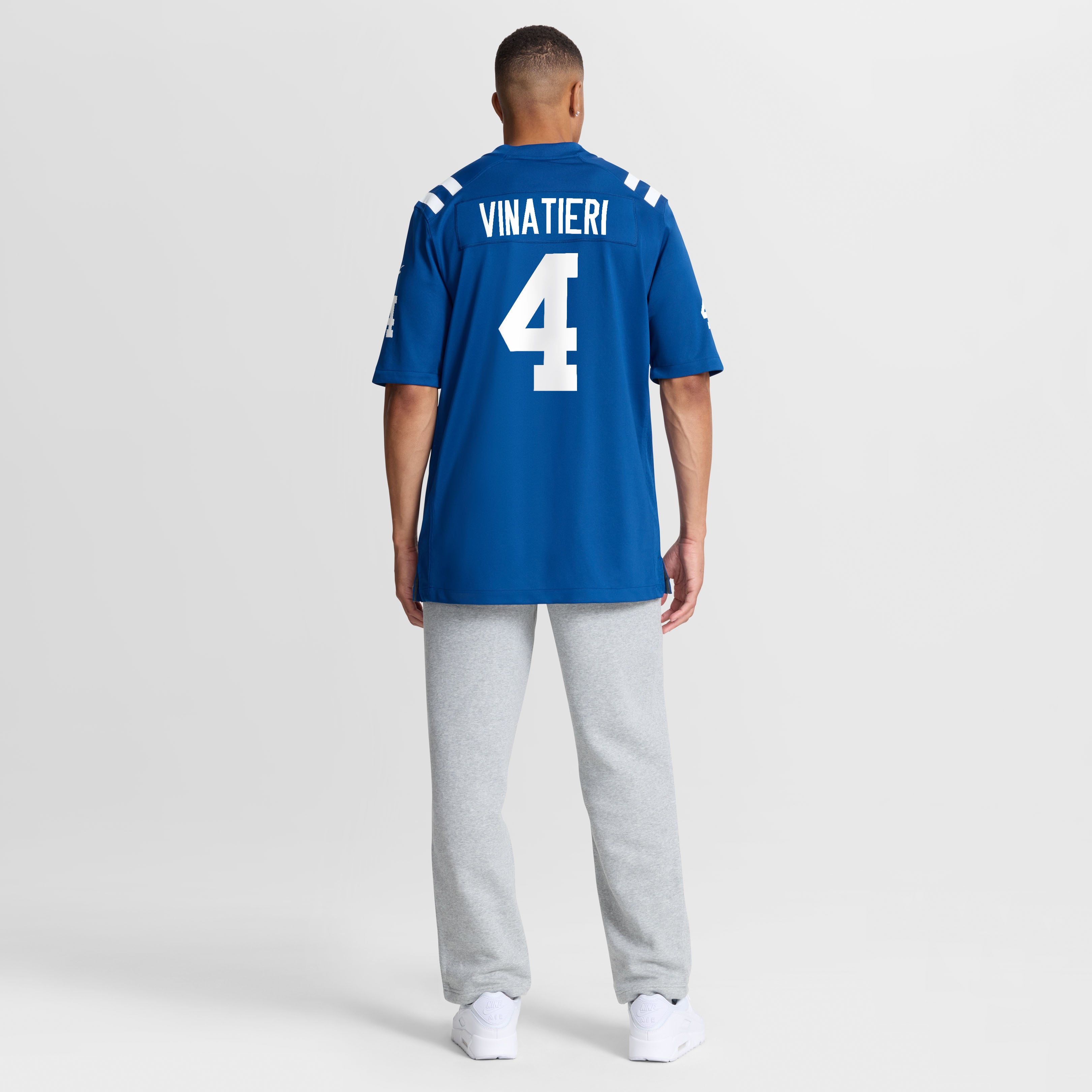 Adam Vinatieri Indianapolis Colts Team Retired Game Jersey - Royal - Image 4