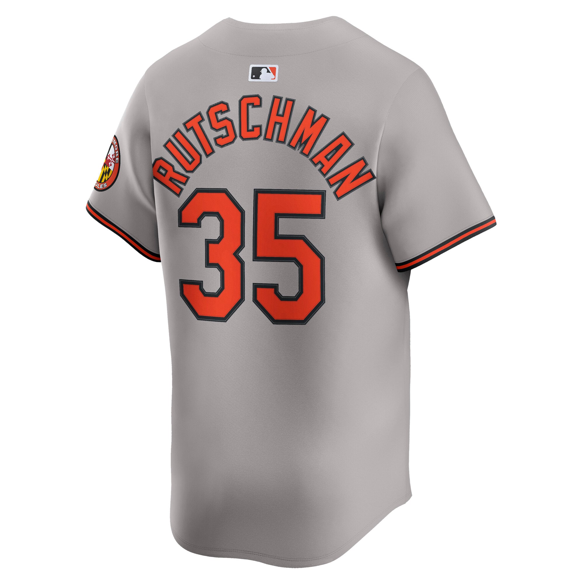 Adley Rutschman Baltimore Orioles 2nd Alternate Limited Player Jersey - Gray - Image 4
