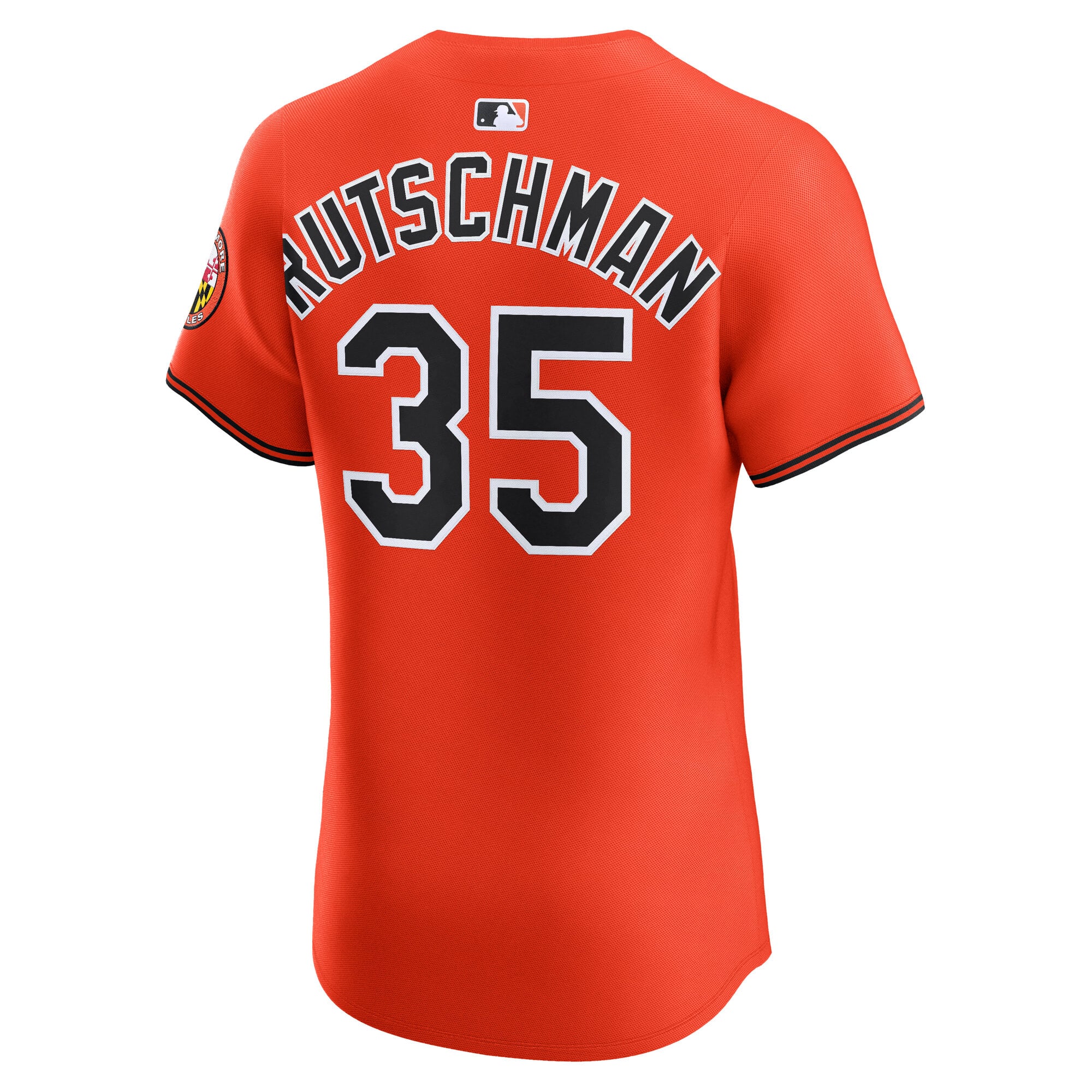Adley Rutschman Baltimore Orioles Alternate Elite Jersey - Orange - Image 4