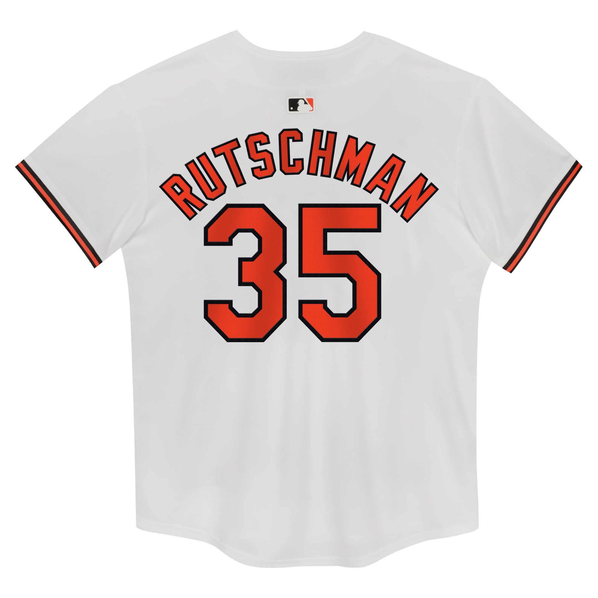 Adley Rutschman Baltimore Orioles Preschool Home Game Jersey - White - Image 4
