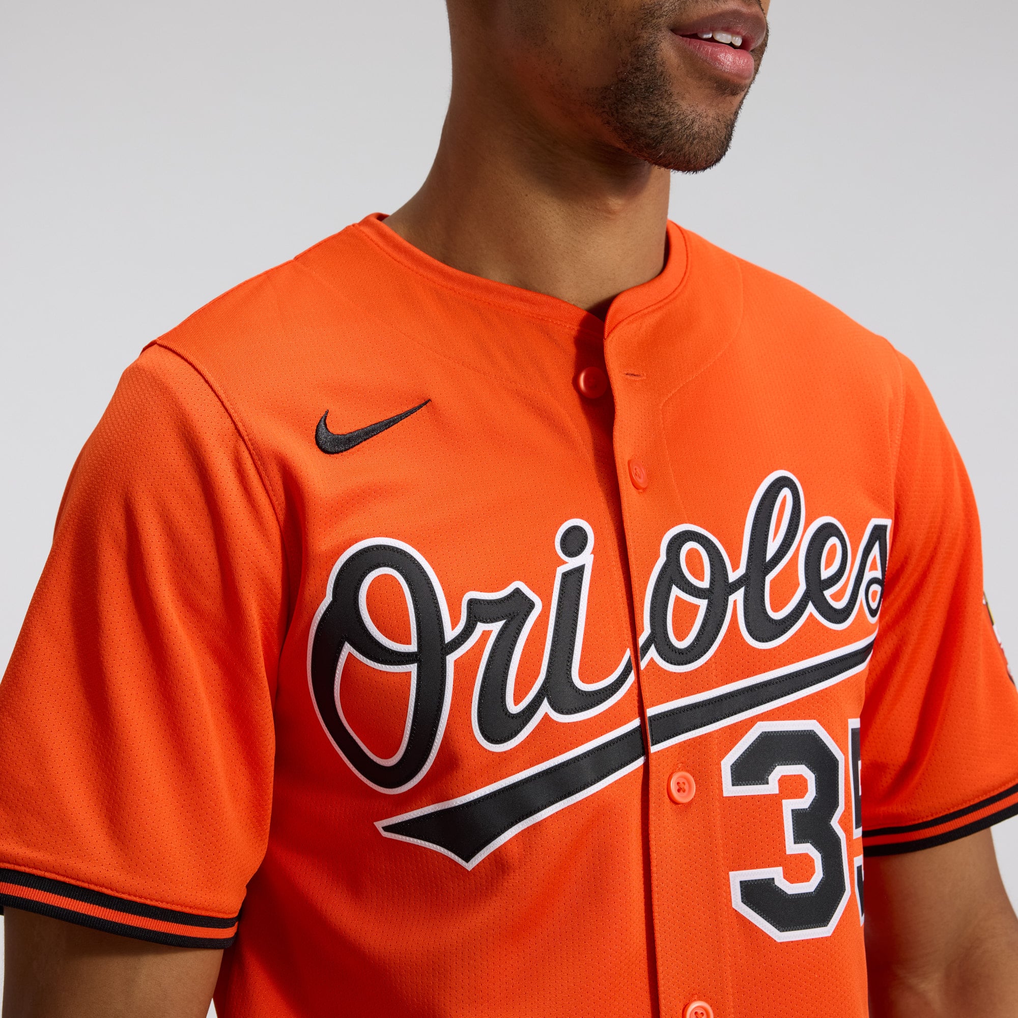 Adley Rutschman Baltimore Orioles Road Limited Player Jersey - Orange - Image 10