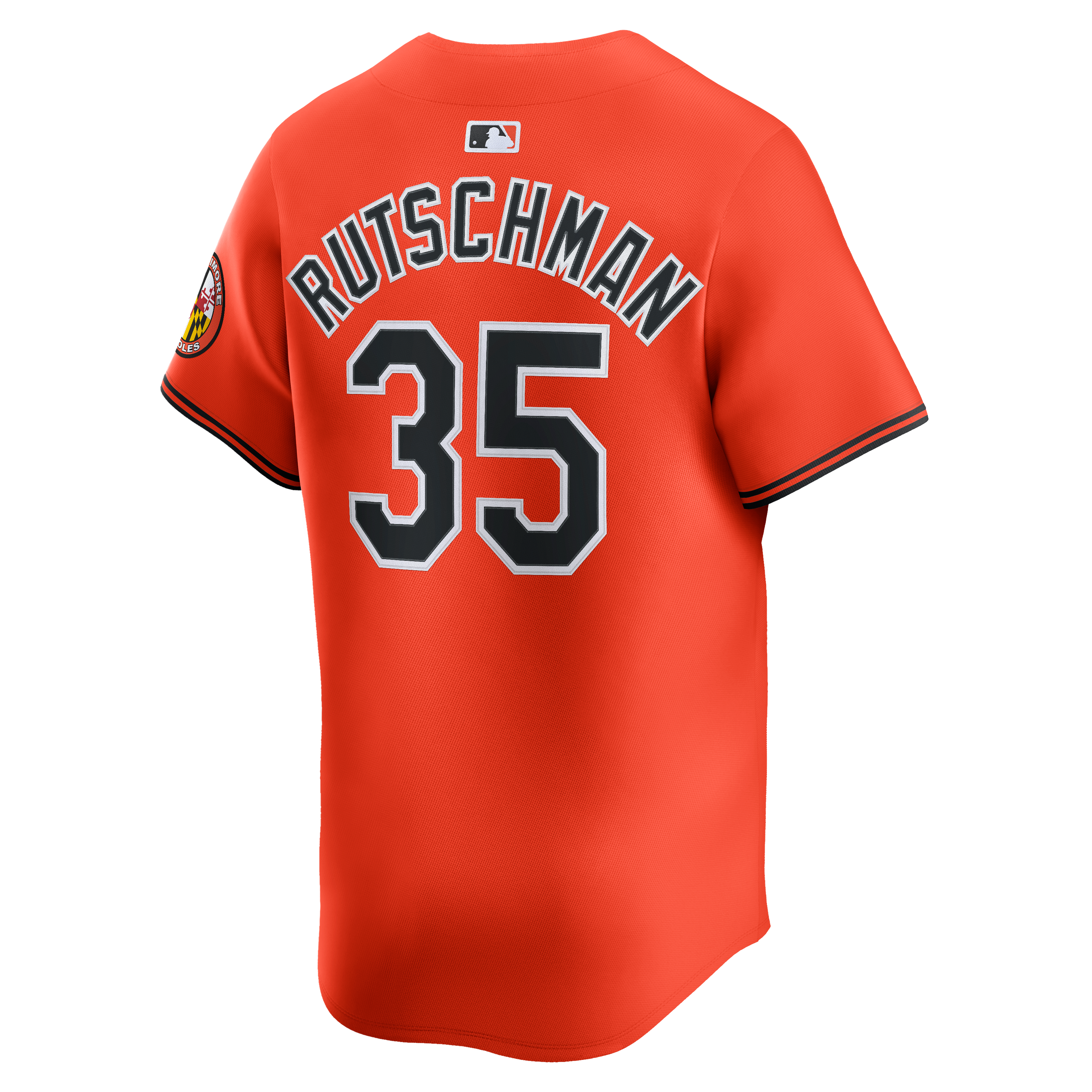Adley Rutschman Baltimore Orioles Road Limited Player Jersey - Orange - Image 8