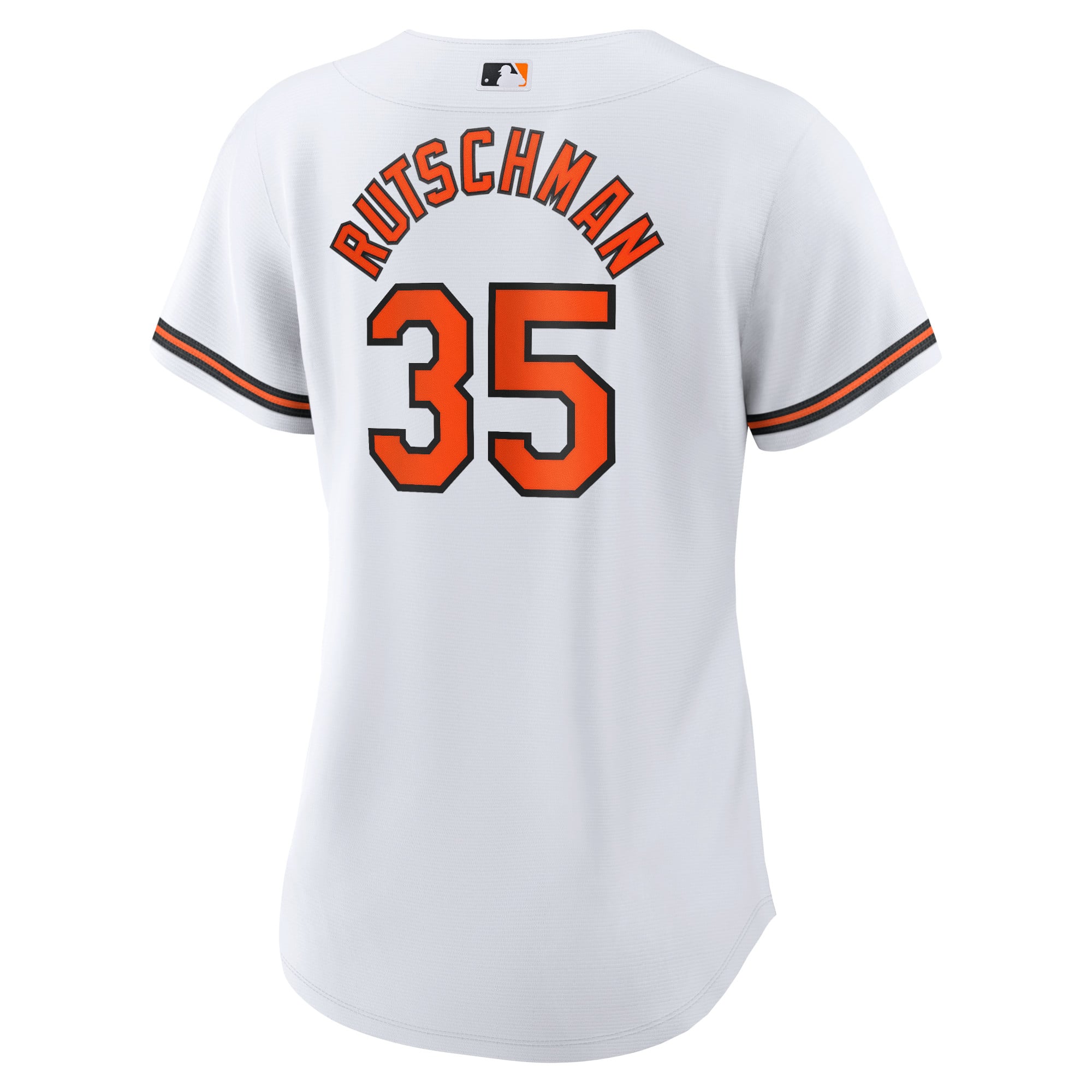 Adley Rutschman Baltimore Orioles Women's Home Player Jersey - White - Image 4
