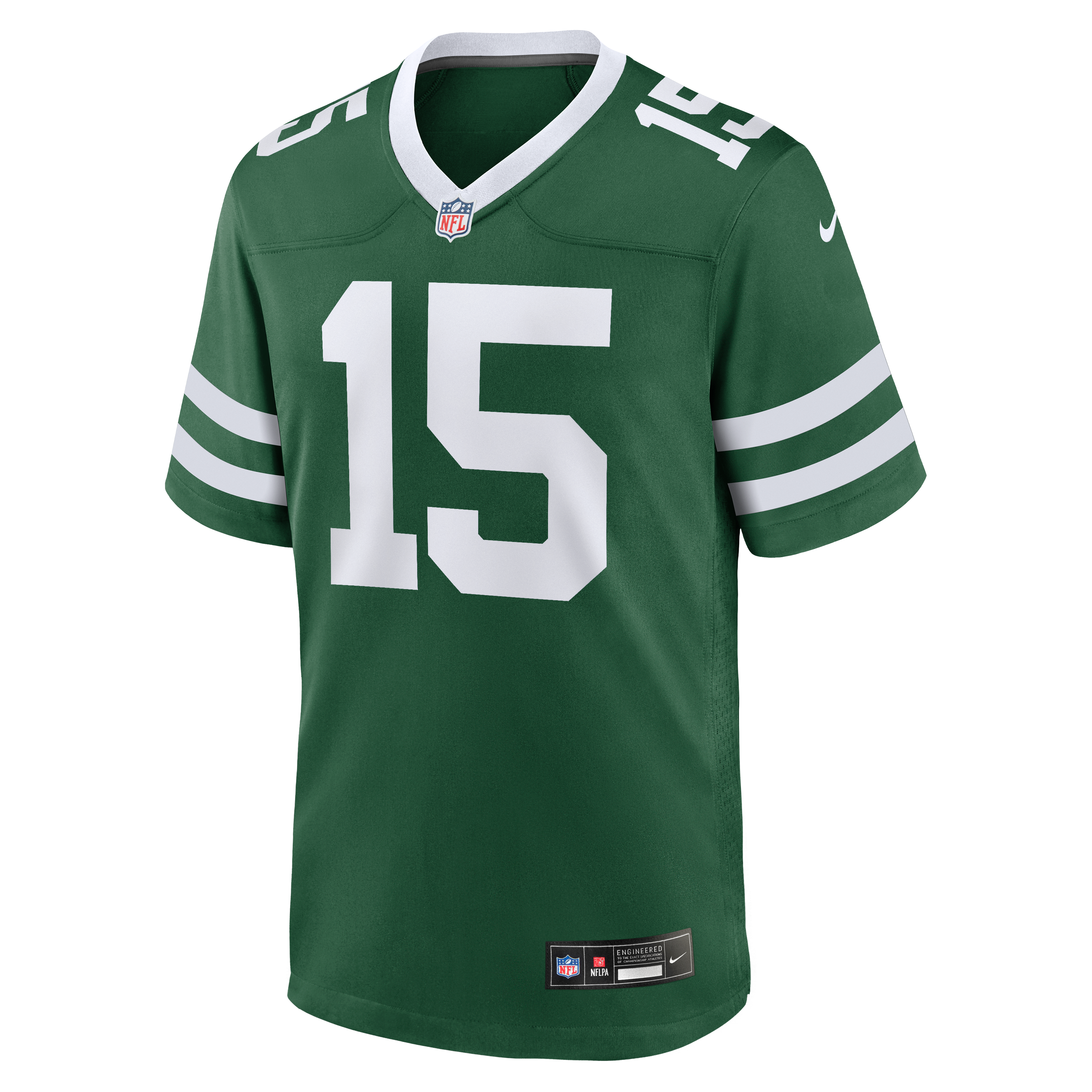 Adonai Mitchell New York Jets Team Game Jersey - Legacy Green - Image 3