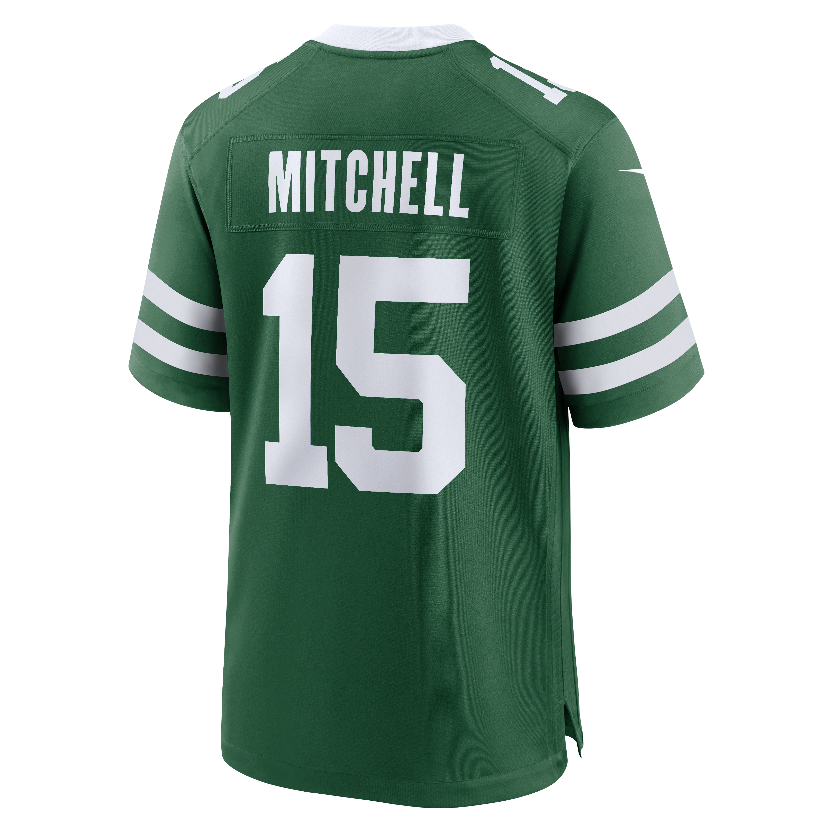 Adonai Mitchell New York Jets Team Game Jersey - Legacy Green - Image 4