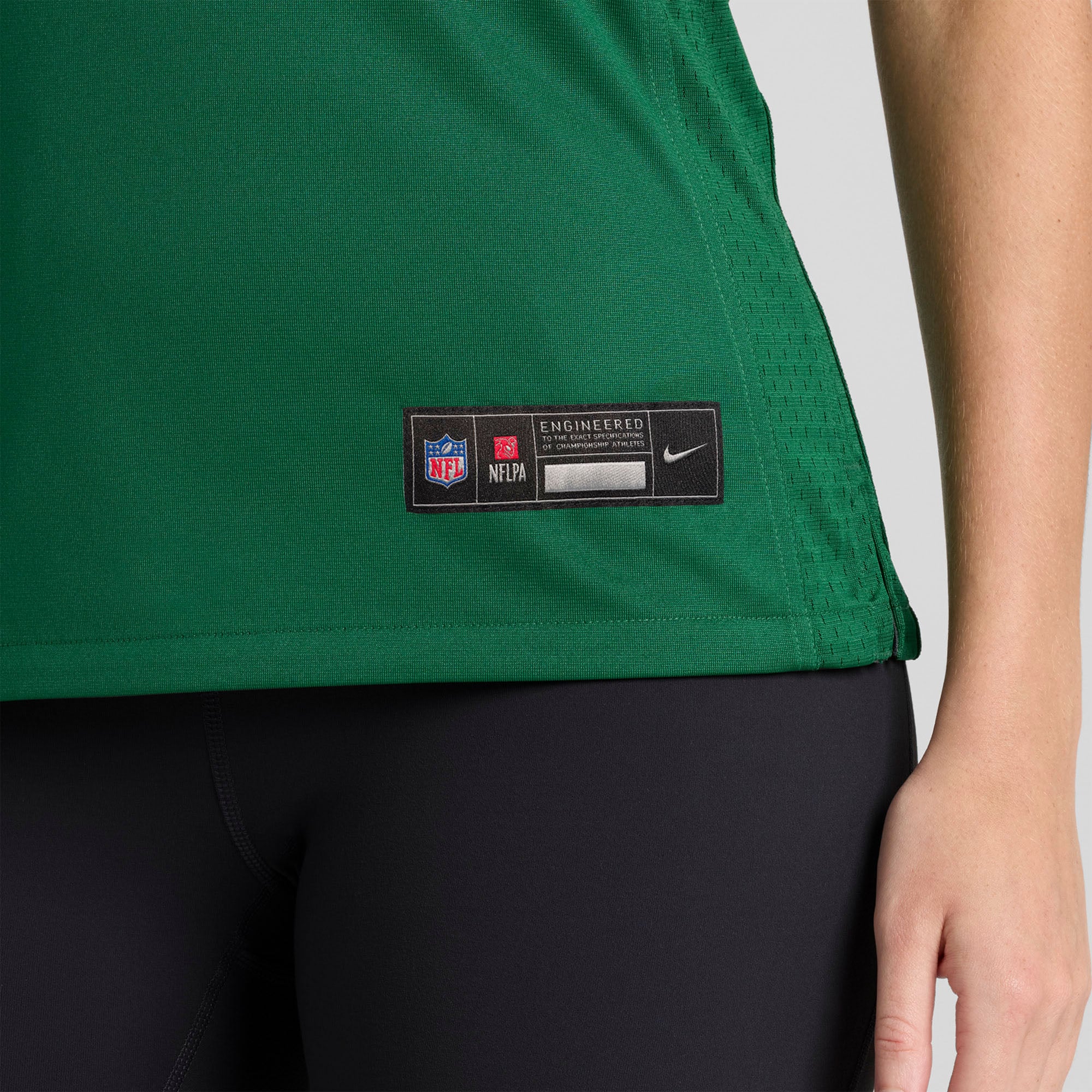 Adonai Mitchell New York Jets Women's Team Game Jersey - Legacy Green - Image 10