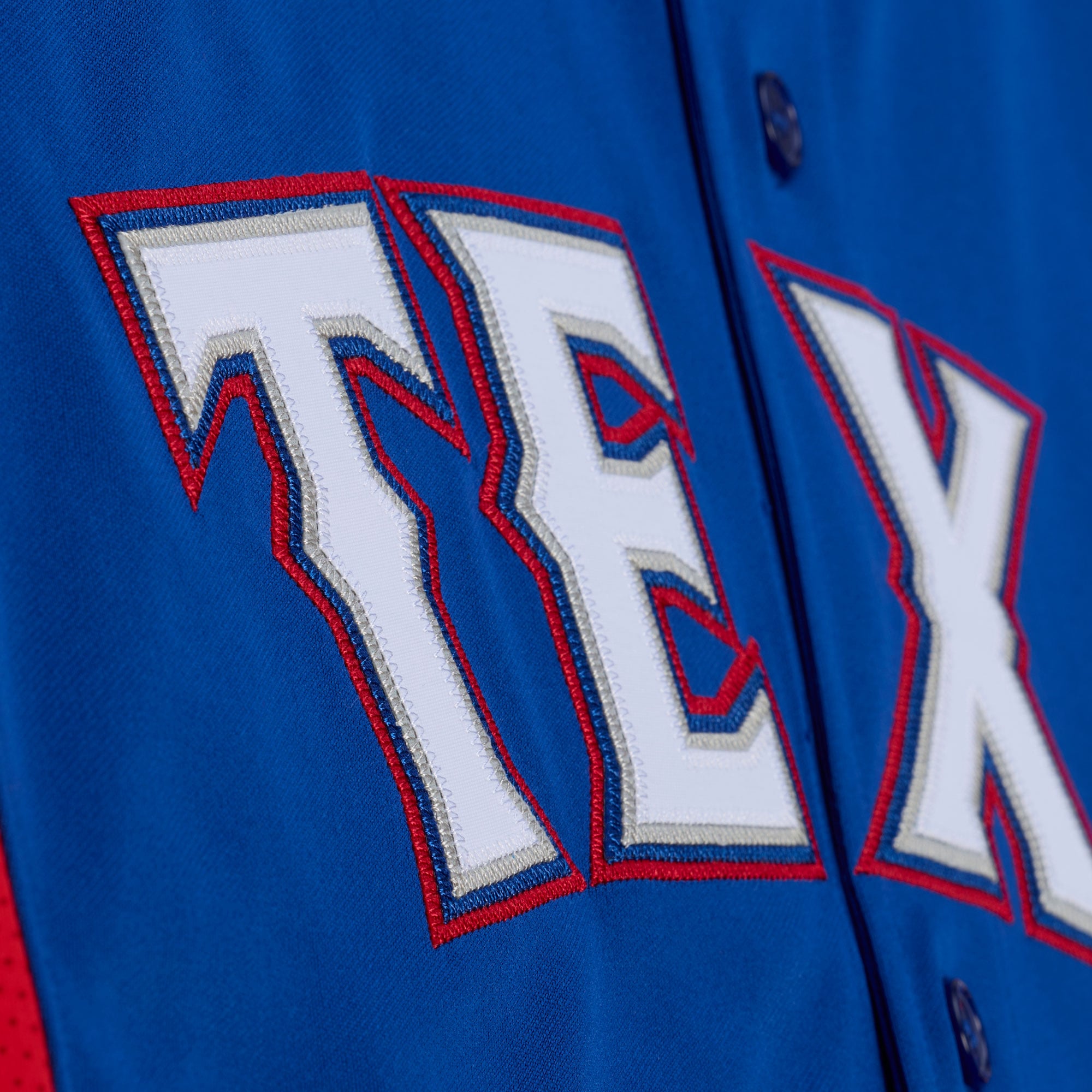 Adrian Beltre Texas Rangers Cooperstown Mesh Batting Practice Button-Up Jersey - Royal - Image 5