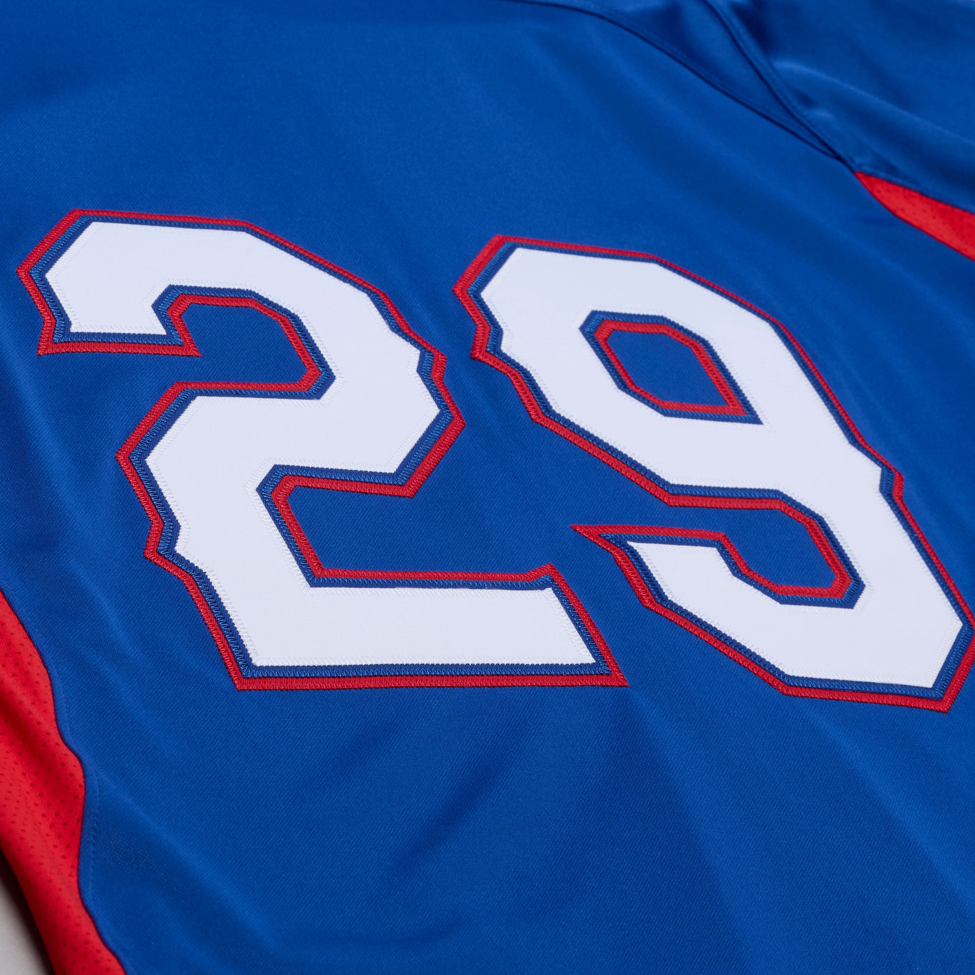 Adrian Beltre Texas Rangers Cooperstown Mesh Batting Practice Button-Up Jersey - Royal - Image 7