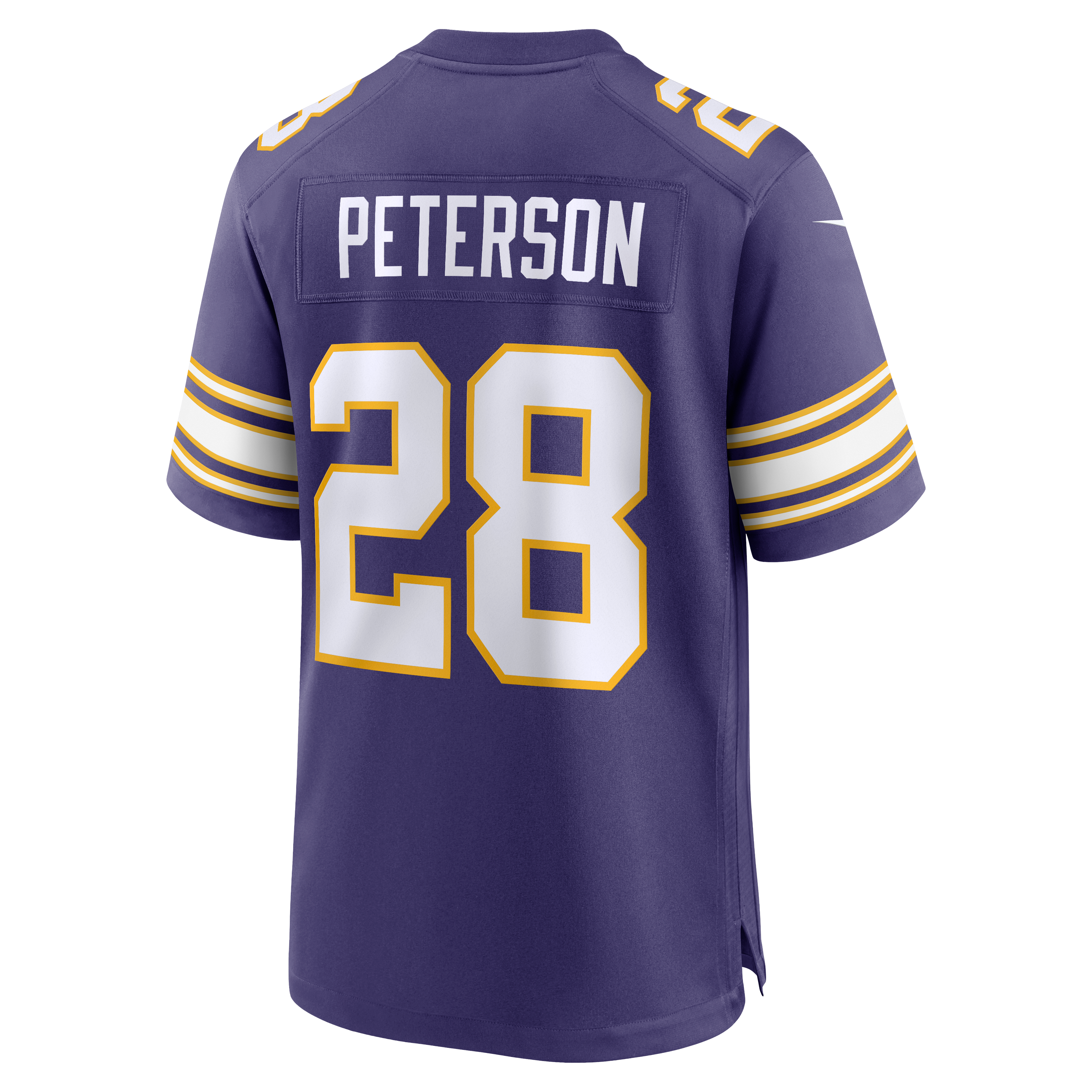 Adrian Peterson Minnesota Vikings Alternate 2 Classic Retired Game Jersey - Purple - Image 4